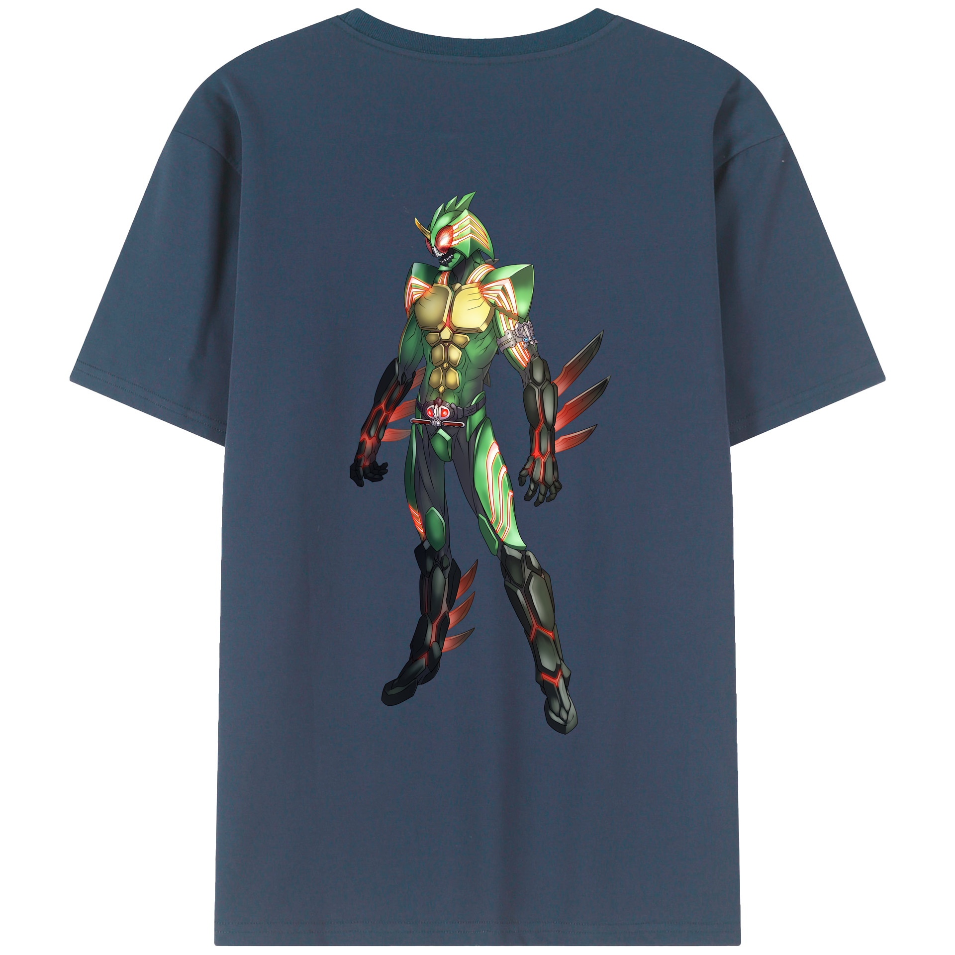 （画像用） ウルトラマン Ultraman 綿100％ メンズ半袖Tシャツ（バックプリント） 通気性