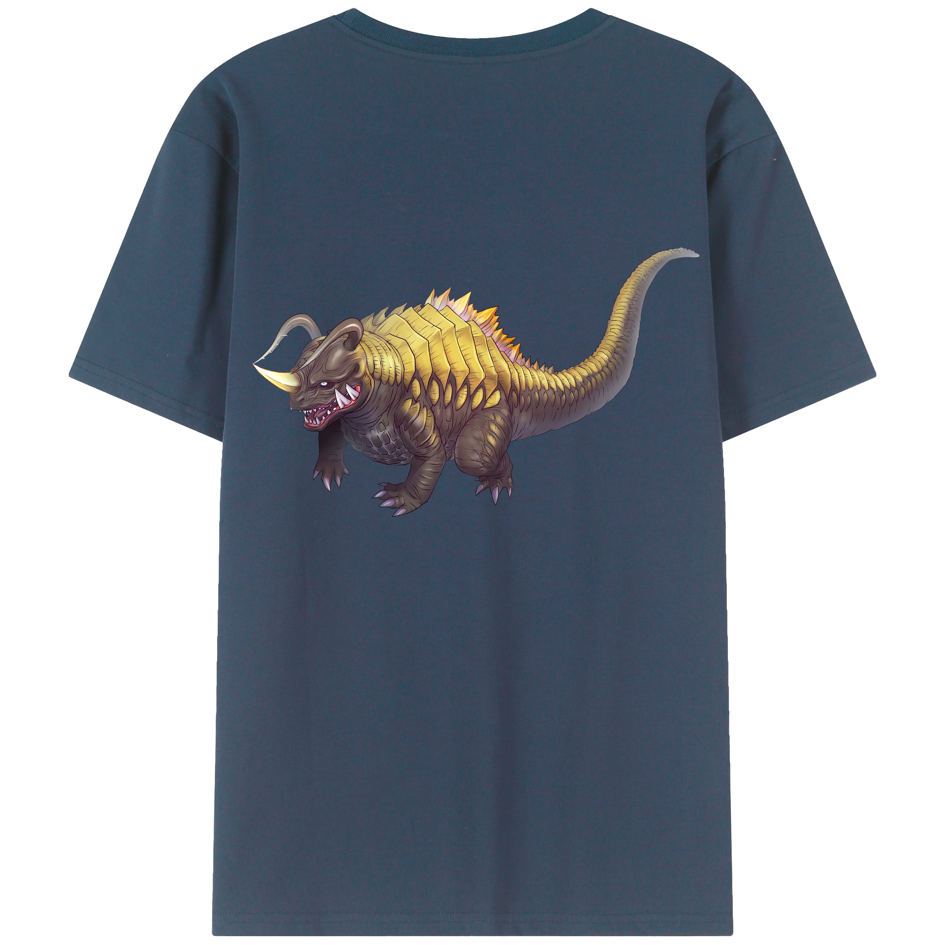 （画像用） ウルトラマン Ultraman 綿100％ メンズ半袖Tシャツ（バックプリント） 通気性
