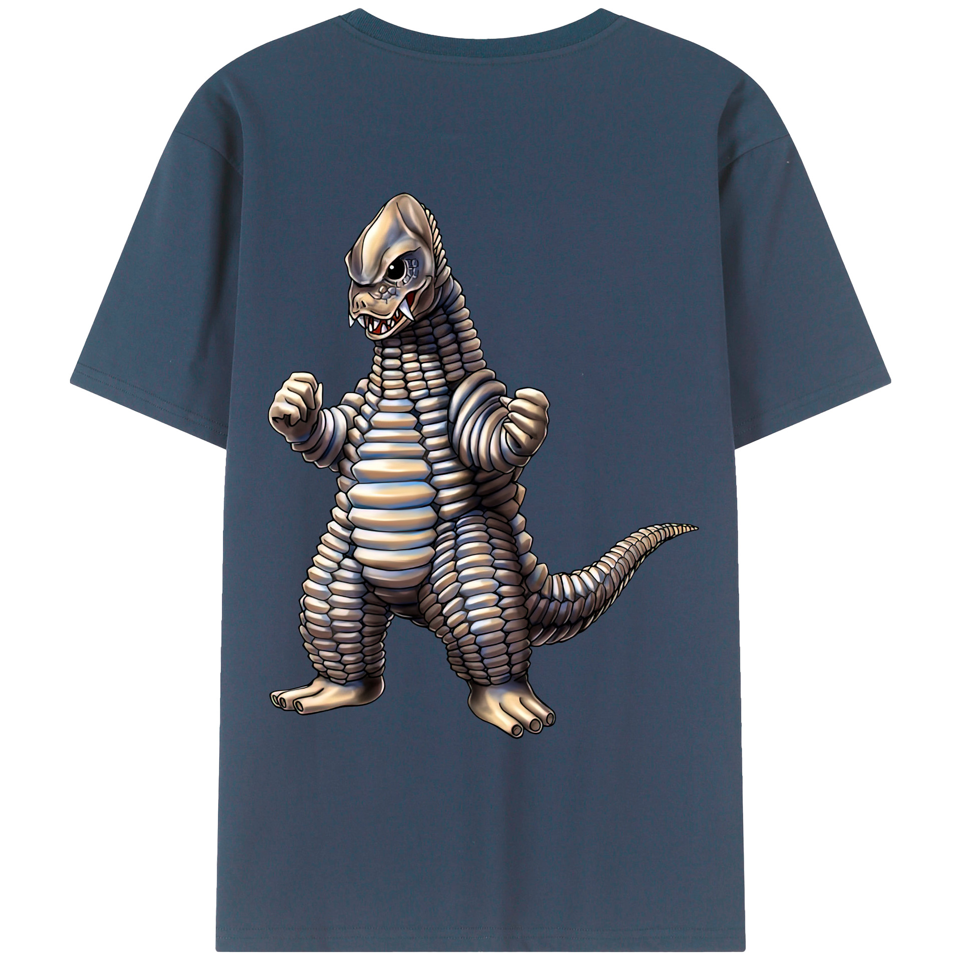 （画像用） ウルトラマン Ultraman 綿100％ メンズ半袖Tシャツ（バックプリント） 通気性