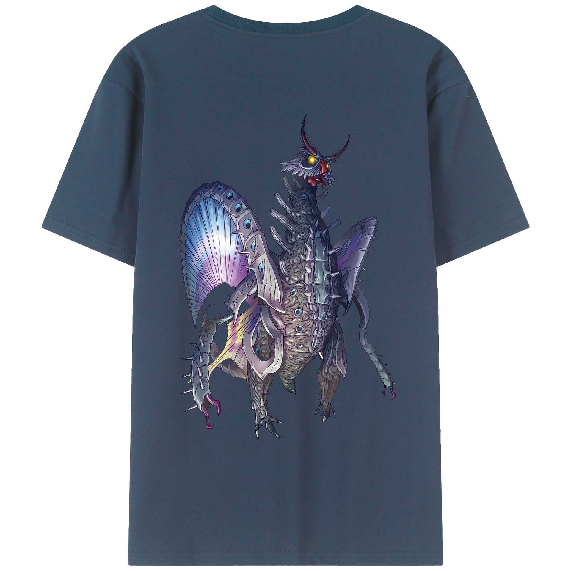 （画像用） ウルトラマン Ultraman 綿100％ メンズ半袖Tシャツ（バックプリント） 通気性