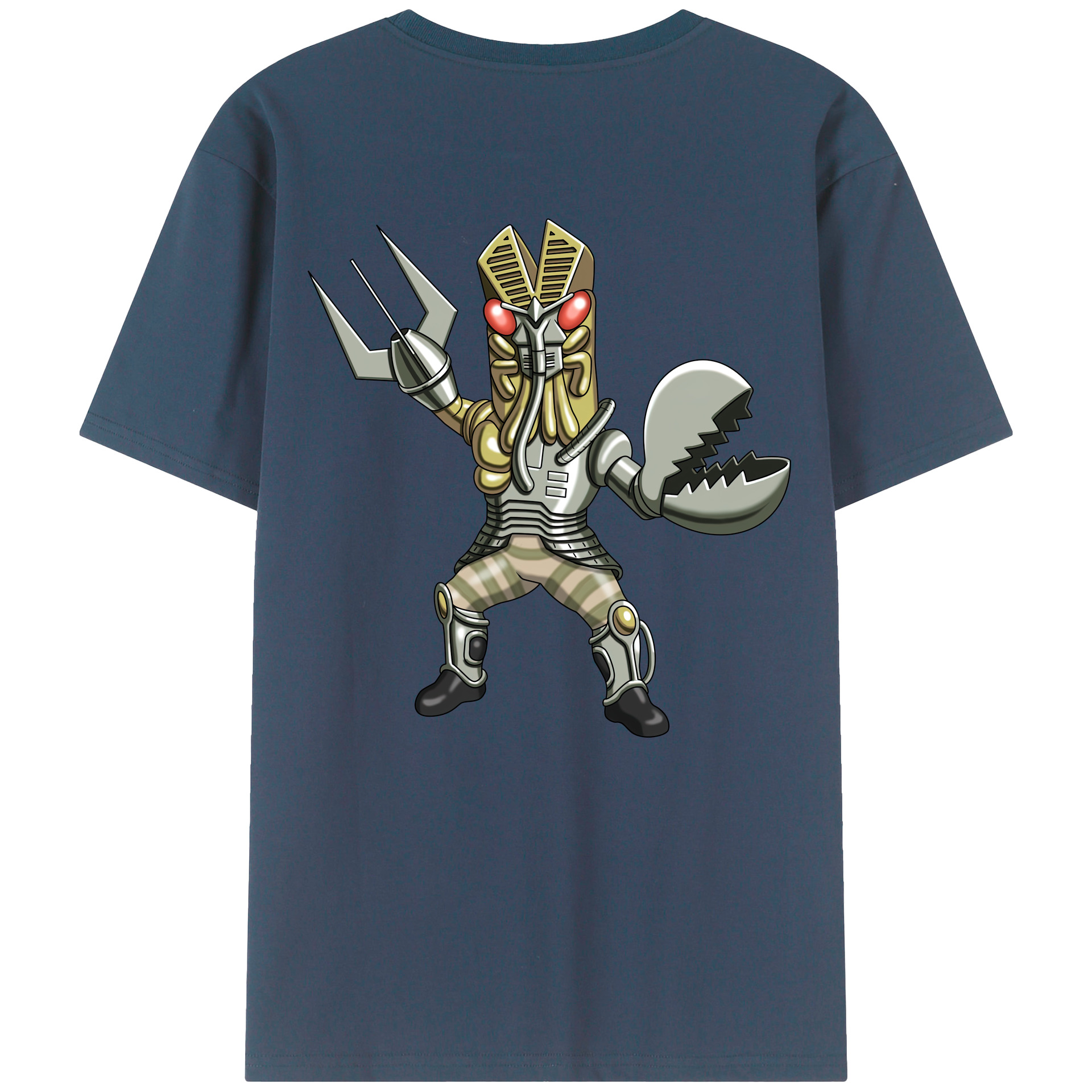 （画像用） ウルトラマン Ultraman 綿100％ メンズ半袖Tシャツ（バックプリント） 通気性