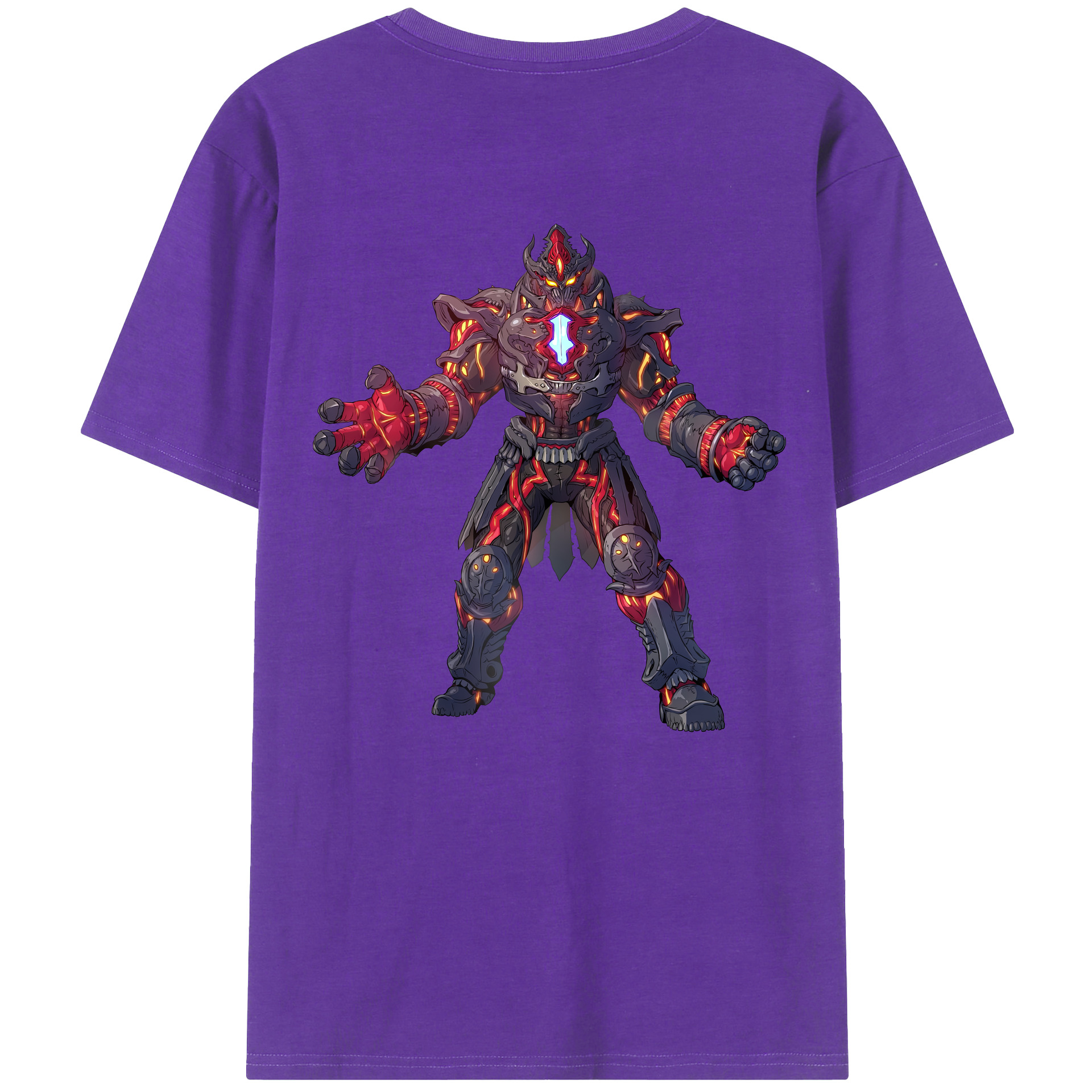 （画像用） ウルトラマン Ultraman 綿100％ メンズ半袖Tシャツ（バックプリント） 通気性