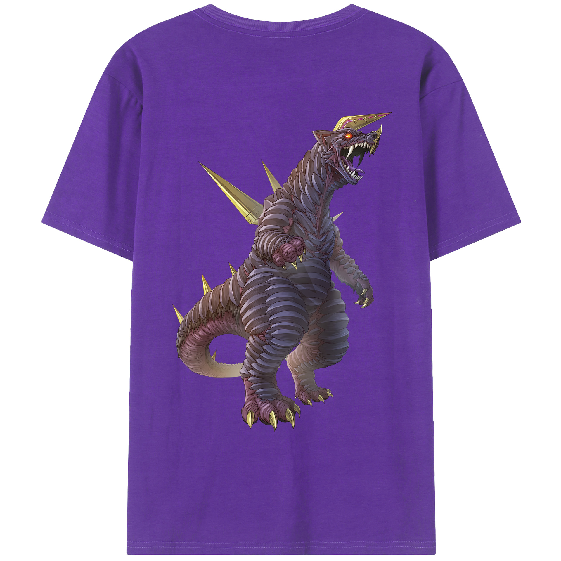 （画像用） ウルトラマン Ultraman 綿100％ メンズ半袖Tシャツ（バックプリント） 通気性