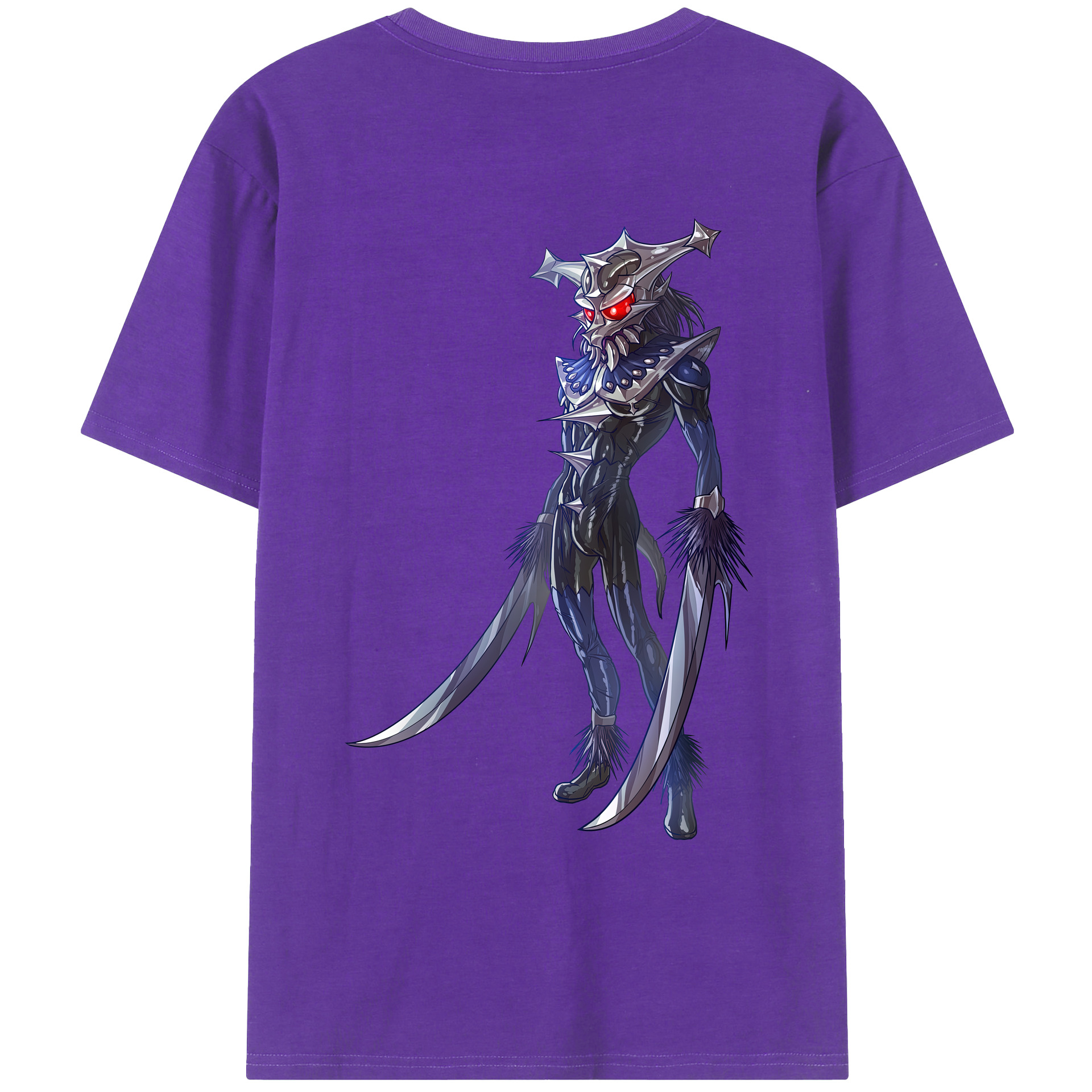（画像用） ウルトラマン Ultraman 綿100％ メンズ半袖Tシャツ（バックプリント） 通気性