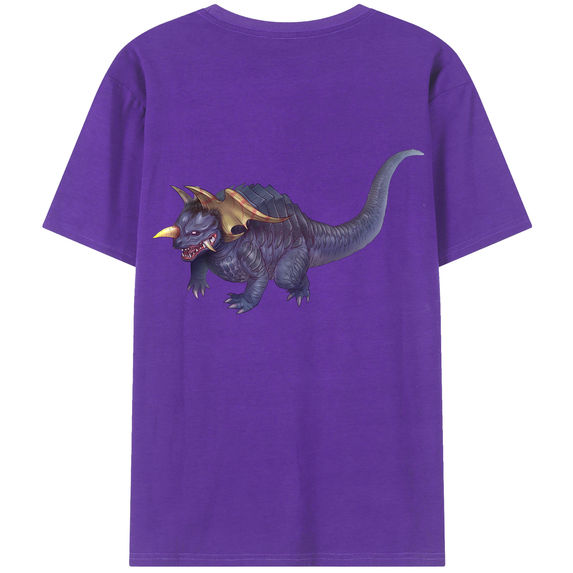 （画像用） ウルトラマン Ultraman 綿100％ メンズ半袖Tシャツ（バックプリント） 通気性