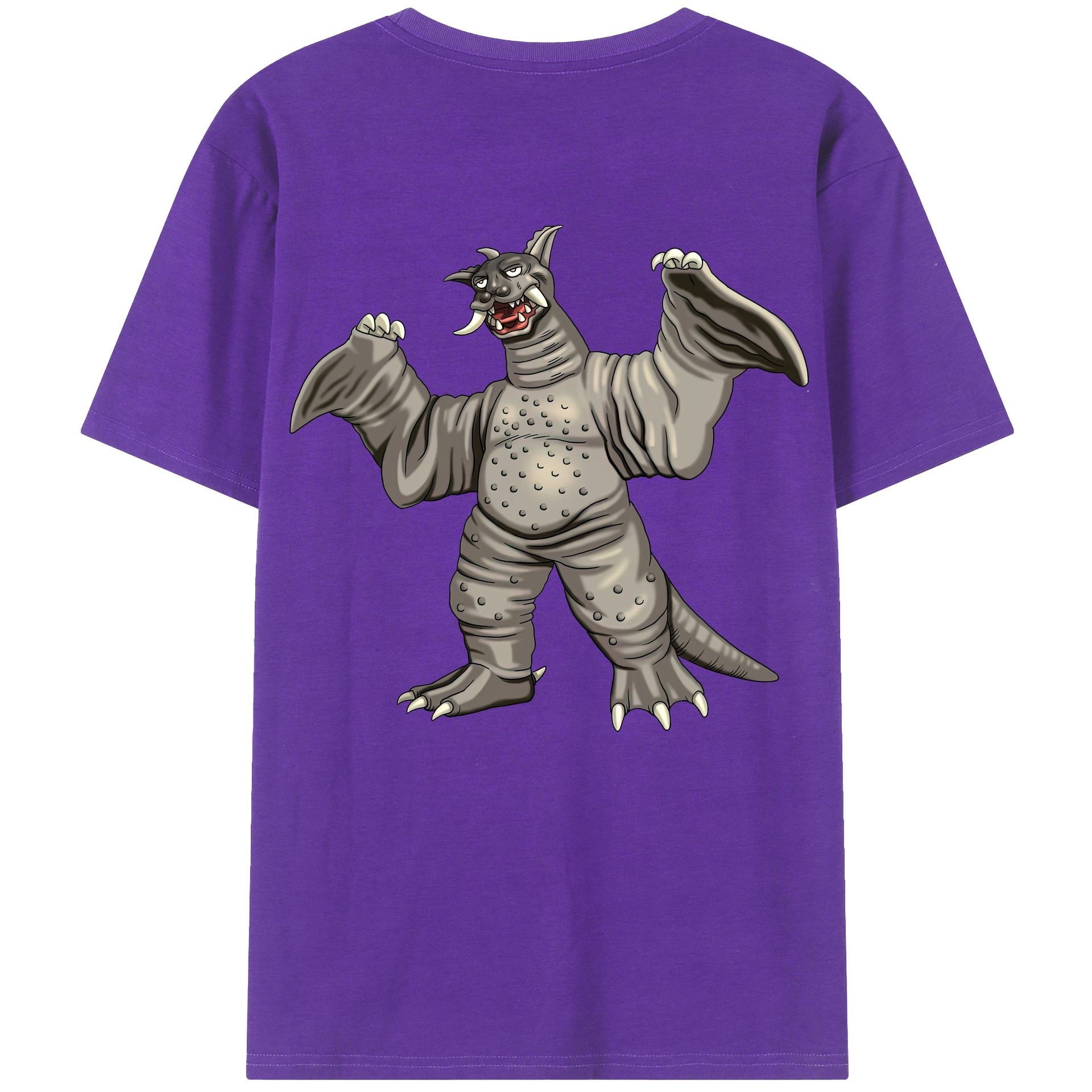 （画像用） ウルトラマン Ultraman 綿100％ メンズ半袖Tシャツ（バックプリント） 通気性