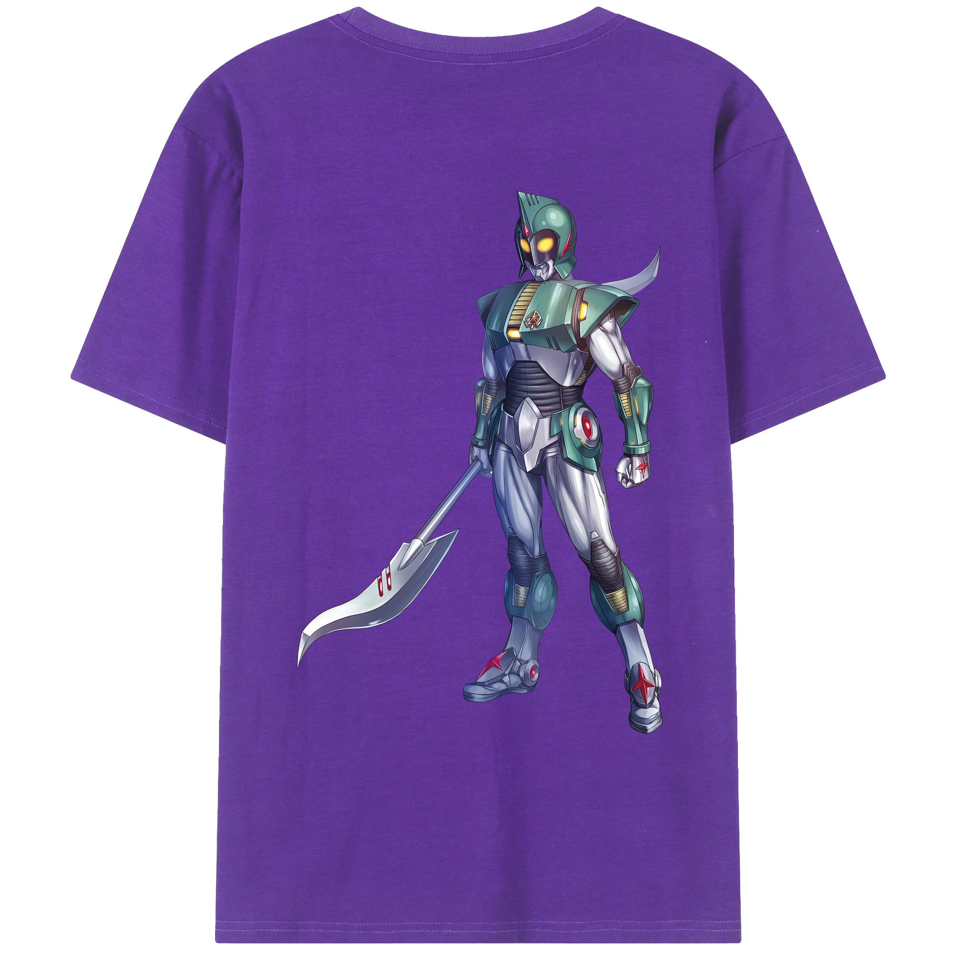 （画像用） ウルトラマン Ultraman 綿100％ メンズ半袖Tシャツ（バックプリント） 通気性