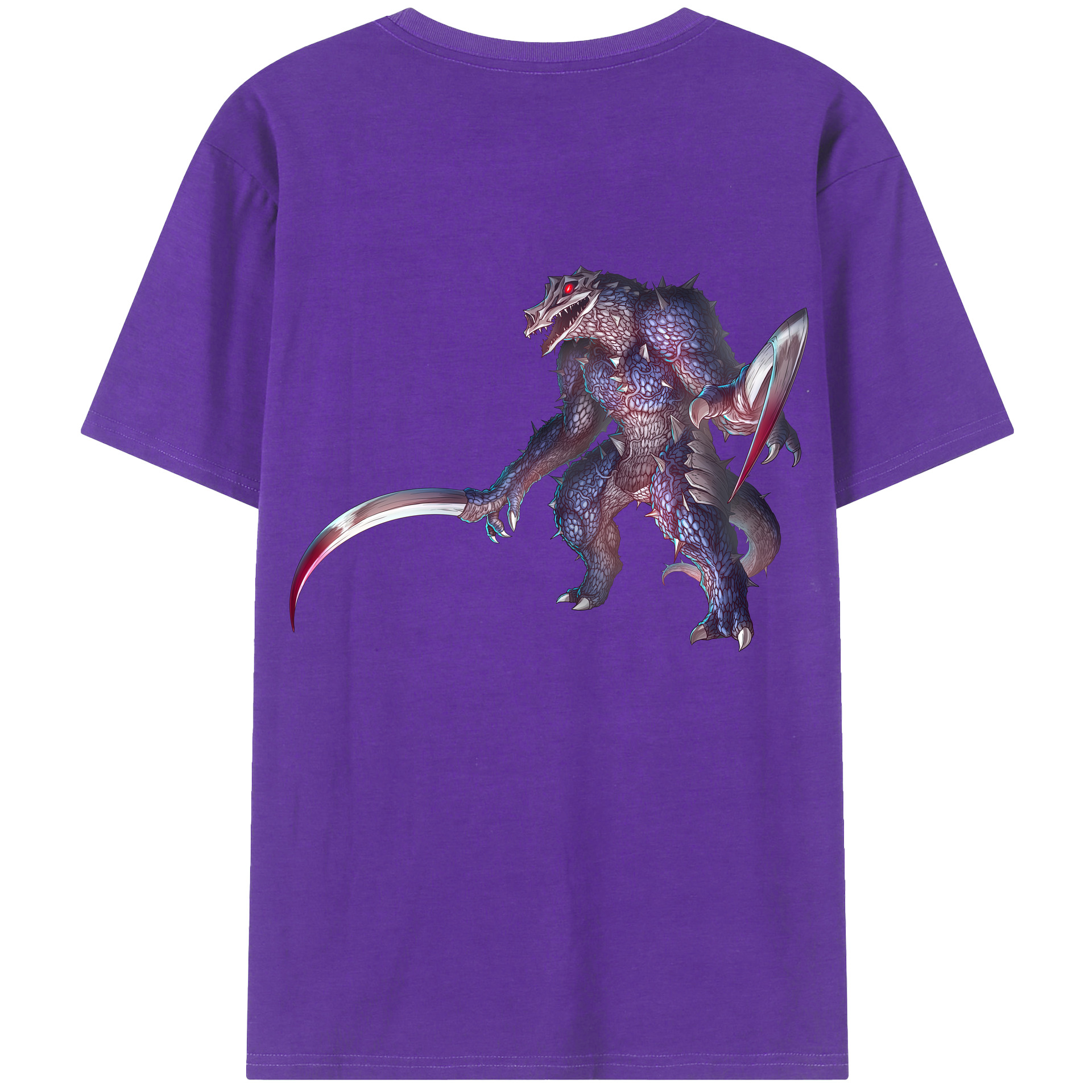 （画像用） ウルトラマン Ultraman 綿100％ メンズ半袖Tシャツ（バックプリント） 通気性