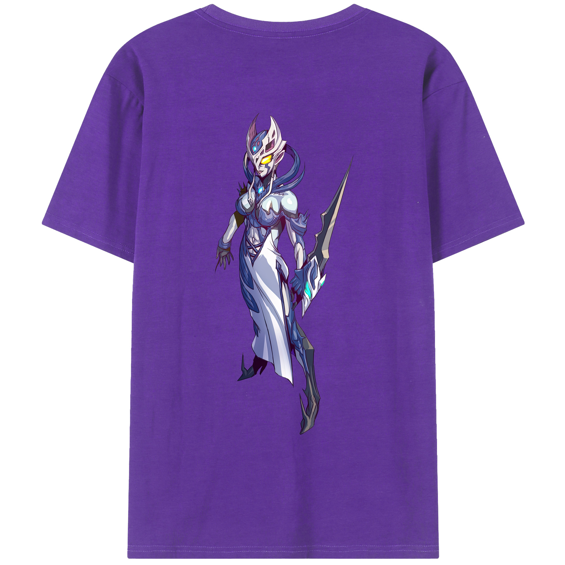 （画像用） ウルトラマン Ultraman 綿100％ メンズ半袖Tシャツ（バックプリント） 通気性