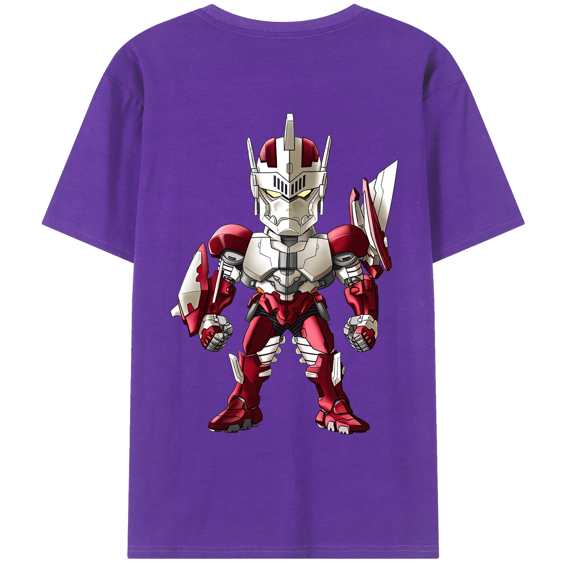 （画像用） ウルトラマン Ultraman 綿100％ メンズ半袖Tシャツ（バックプリント） 通気性