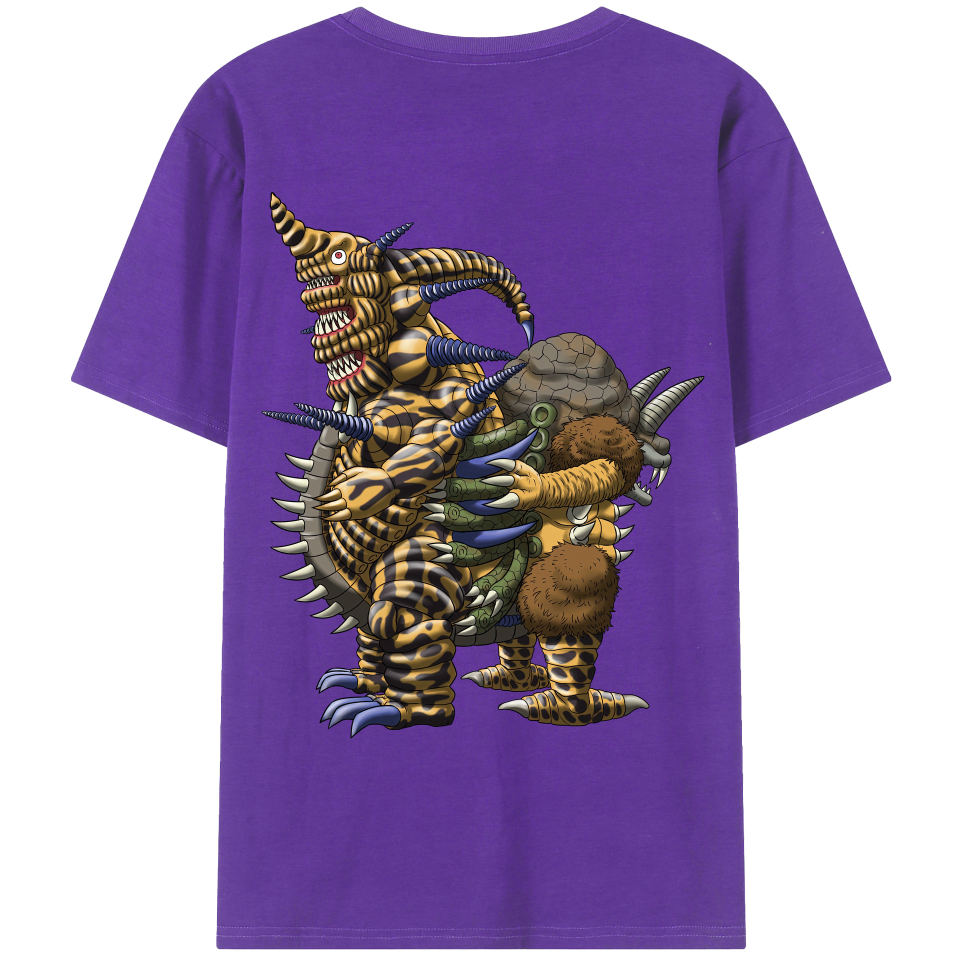 （画像用） ウルトラマン Ultraman 綿100％ メンズ半袖Tシャツ（バックプリント） 通気性
