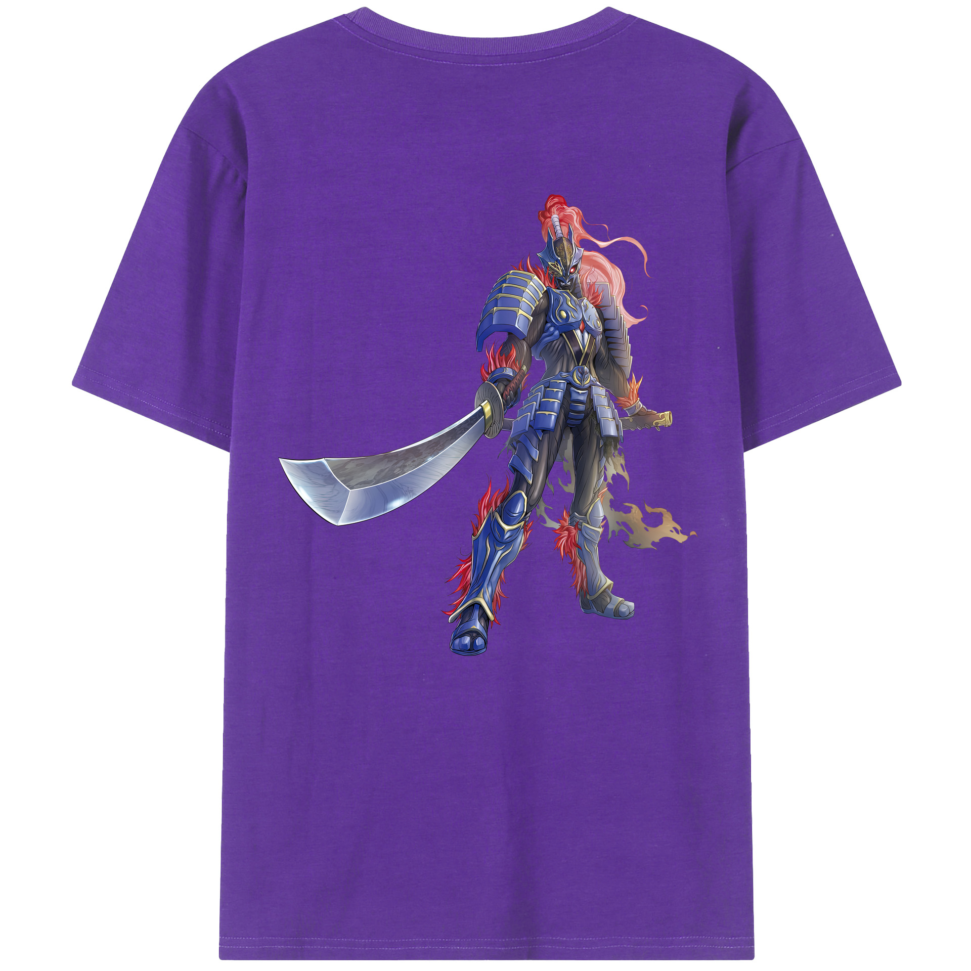 （画像用） ウルトラマン Ultraman 綿100％ メンズ半袖Tシャツ（バックプリント） 通気性