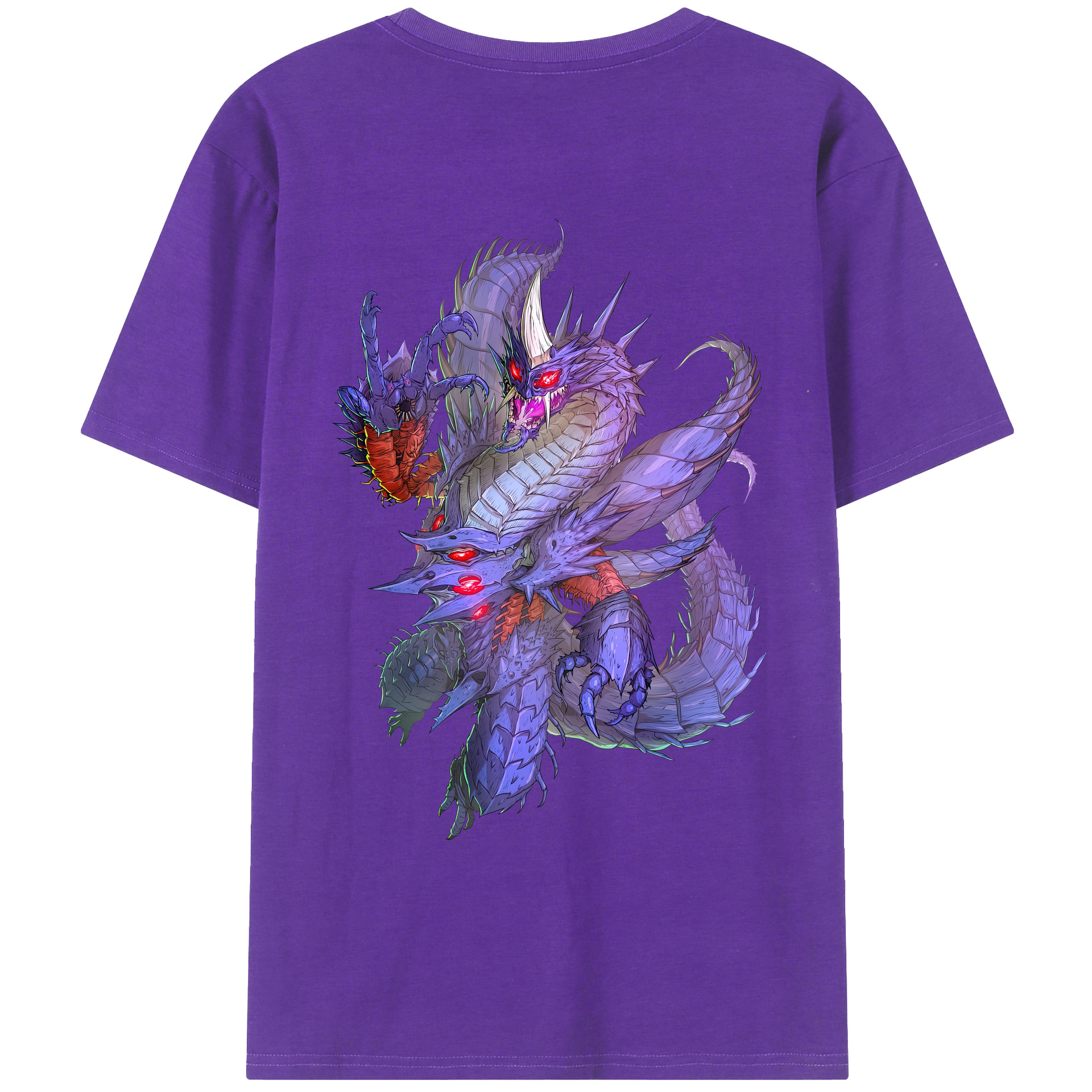 （画像用） ウルトラマン Ultraman 綿100％ メンズ半袖Tシャツ（バックプリント） 通気性
