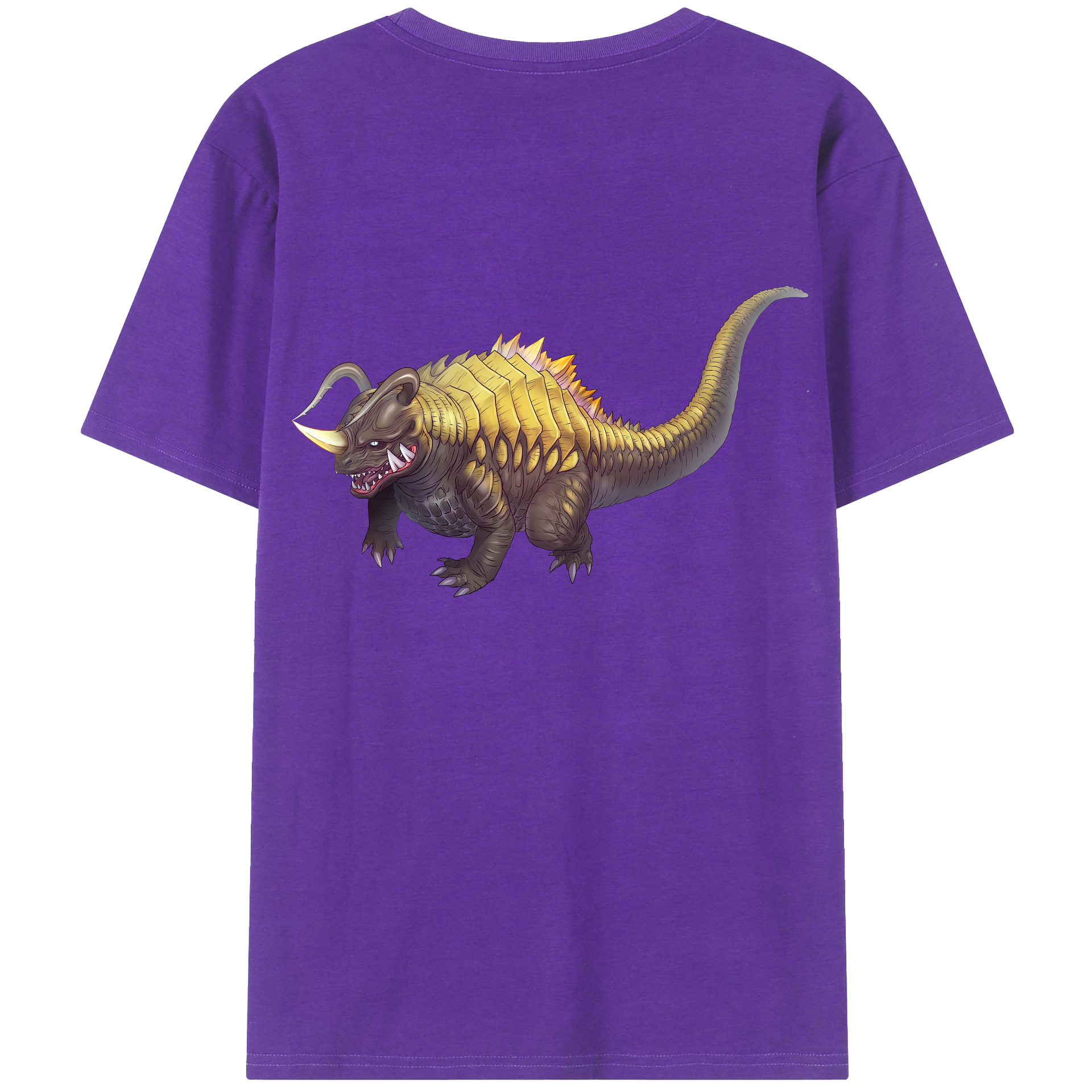 （画像用） ウルトラマン Ultraman 綿100％ メンズ半袖Tシャツ（バックプリント） 通気性