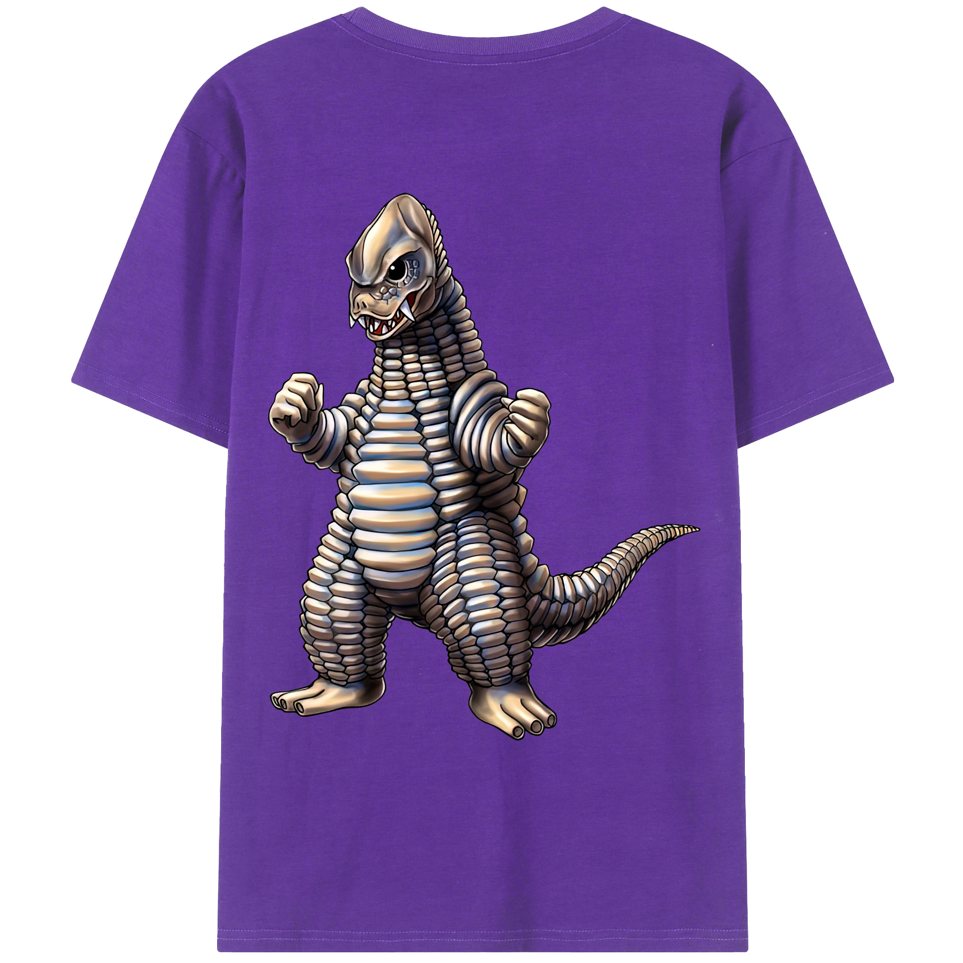 （画像用） ウルトラマン Ultraman 綿100％ メンズ半袖Tシャツ（バックプリント） 通気性