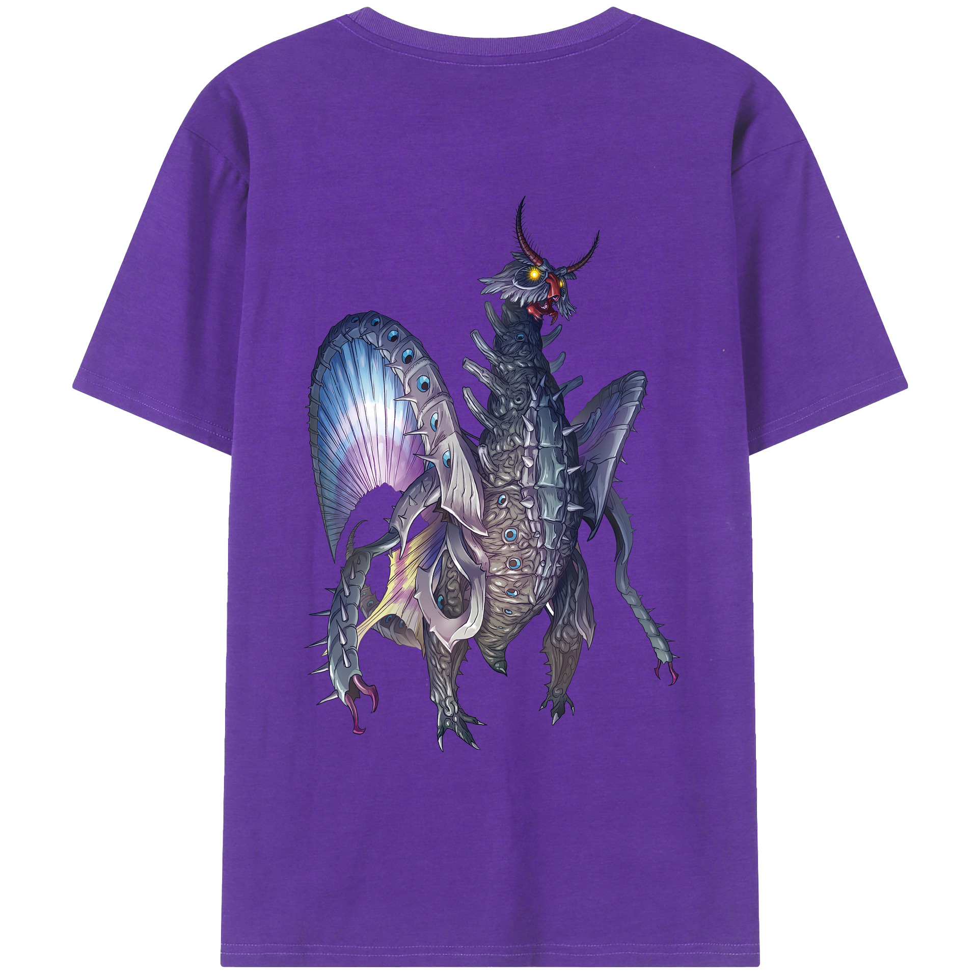 （画像用） ウルトラマン Ultraman 綿100％ メンズ半袖Tシャツ（バックプリント） 通気性