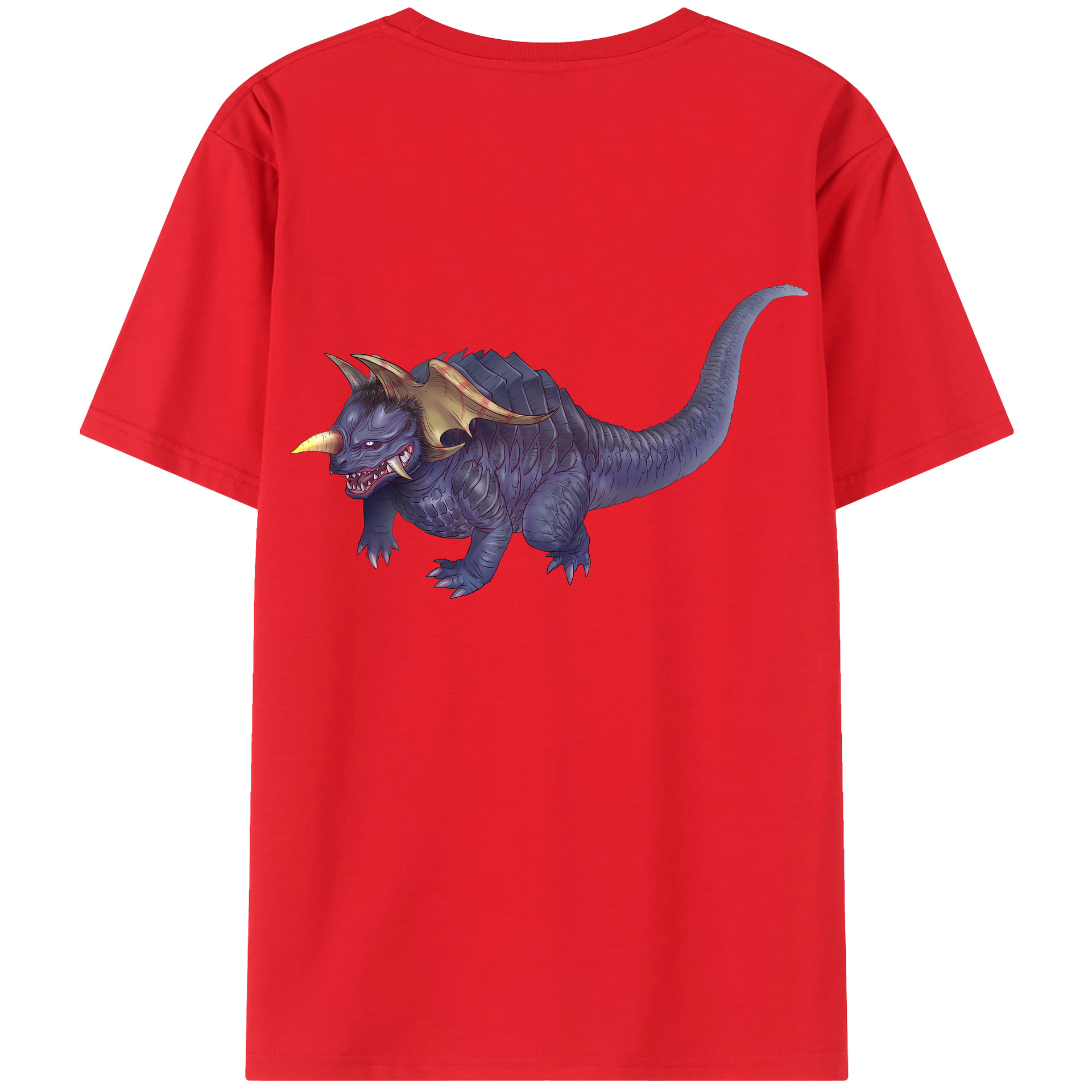 （画像用） ウルトラマン Ultraman 綿100％ メンズ半袖Tシャツ（バックプリント） 通気性