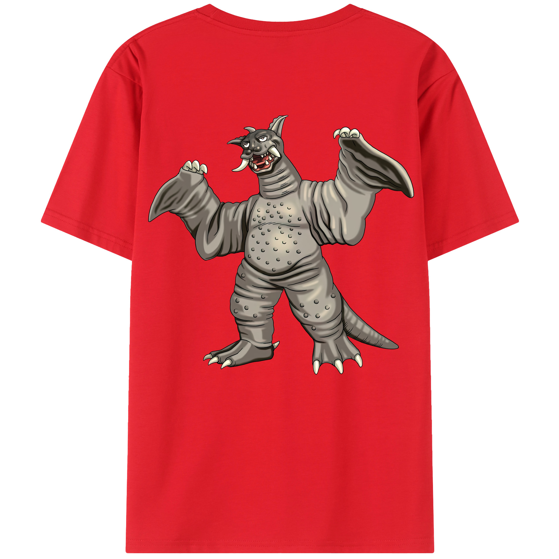 （画像用） ウルトラマン Ultraman 綿100％ メンズ半袖Tシャツ（バックプリント） 通気性