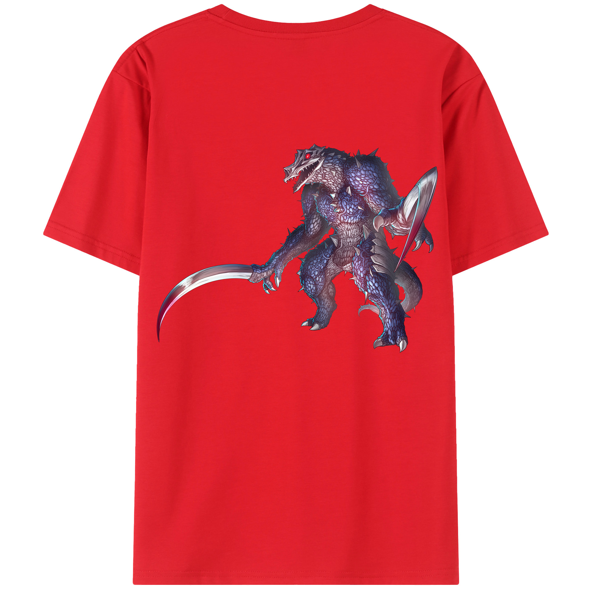（画像用） ウルトラマン Ultraman 綿100％ メンズ半袖Tシャツ（バックプリント） 通気性