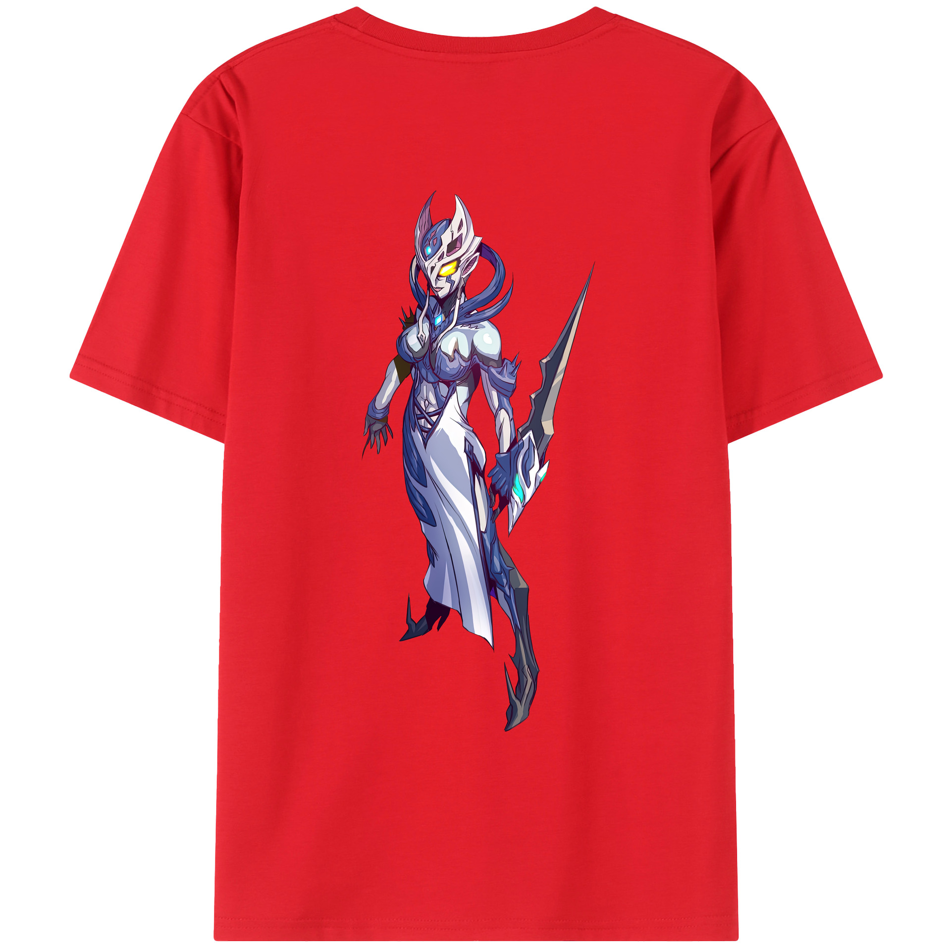 （画像用） ウルトラマン Ultraman 綿100％ メンズ半袖Tシャツ（バックプリント） 通気性