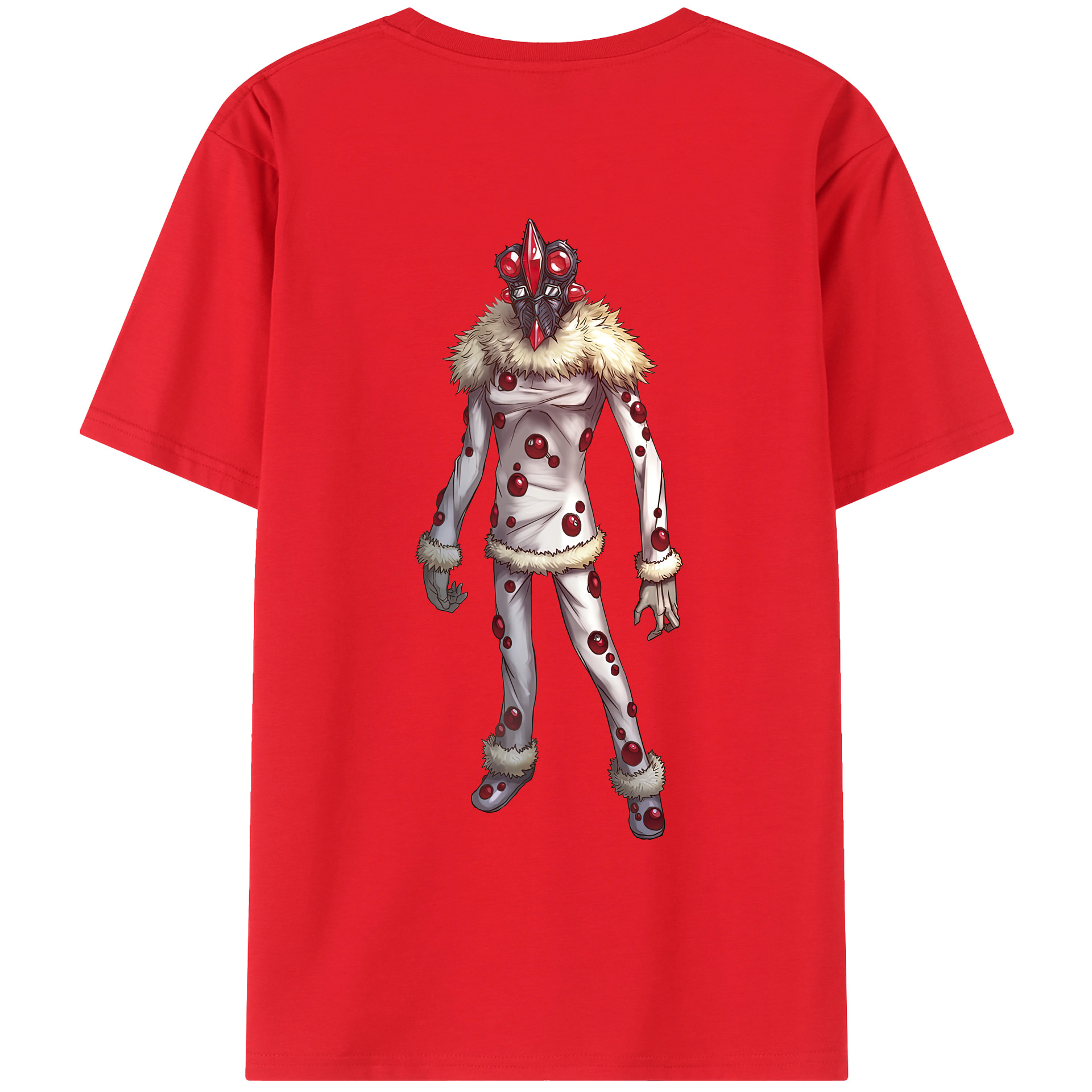 （画像用） ウルトラマン Ultraman 綿100％ メンズ半袖Tシャツ（バックプリント） 通気性