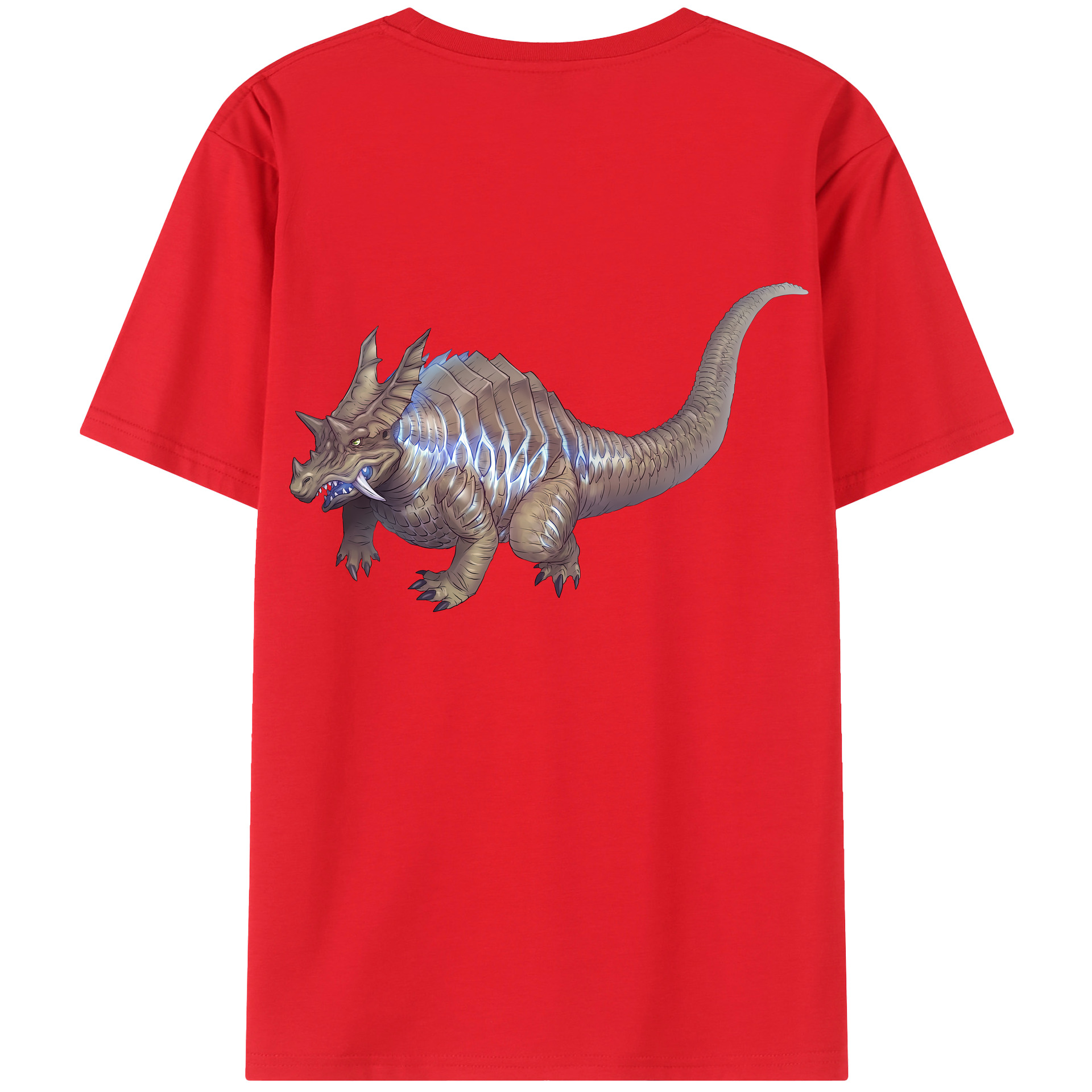 （画像用） ウルトラマン Ultraman 綿100％ メンズ半袖Tシャツ（バックプリント） 通気性