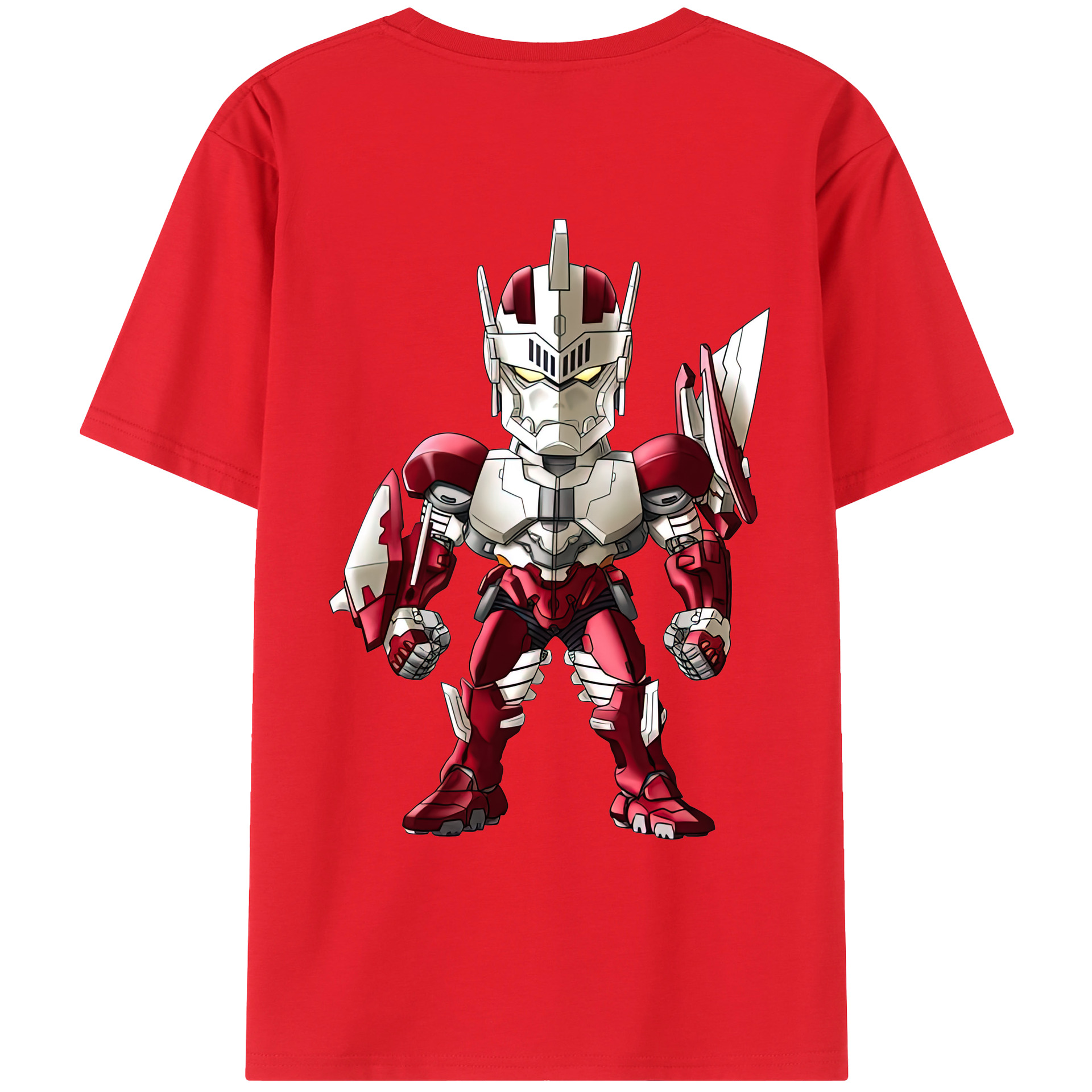 （画像用） ウルトラマン Ultraman 綿100％ メンズ半袖Tシャツ（バックプリント） 通気性