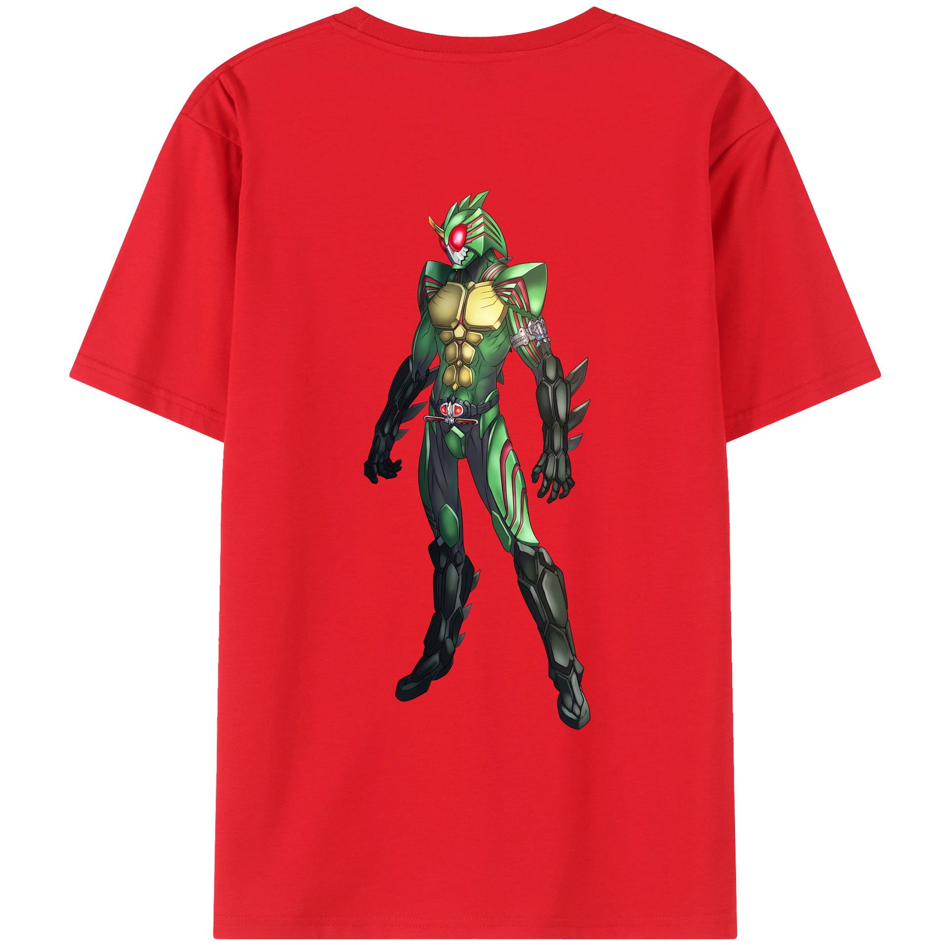 （画像用） ウルトラマン Ultraman 綿100％ メンズ半袖Tシャツ（バックプリント） 通気性