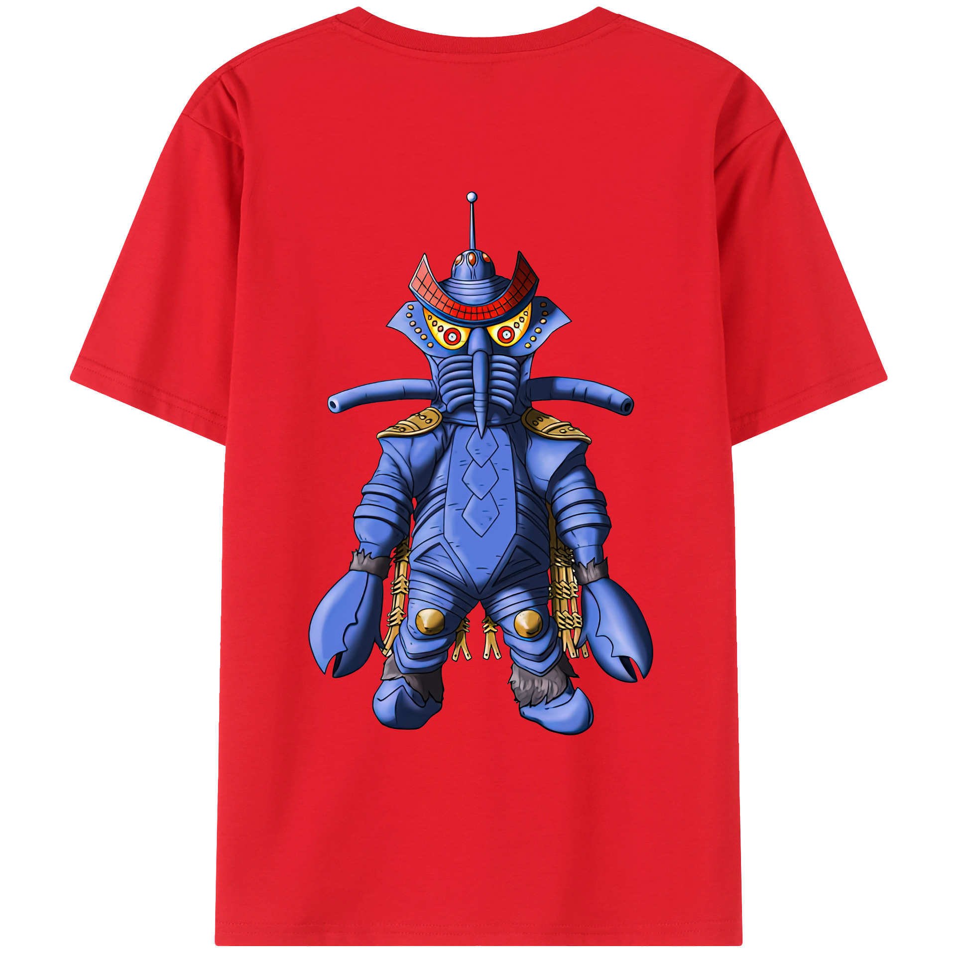 （画像用） ウルトラマン Ultraman 綿100％ メンズ半袖Tシャツ（バックプリント） 通気性
