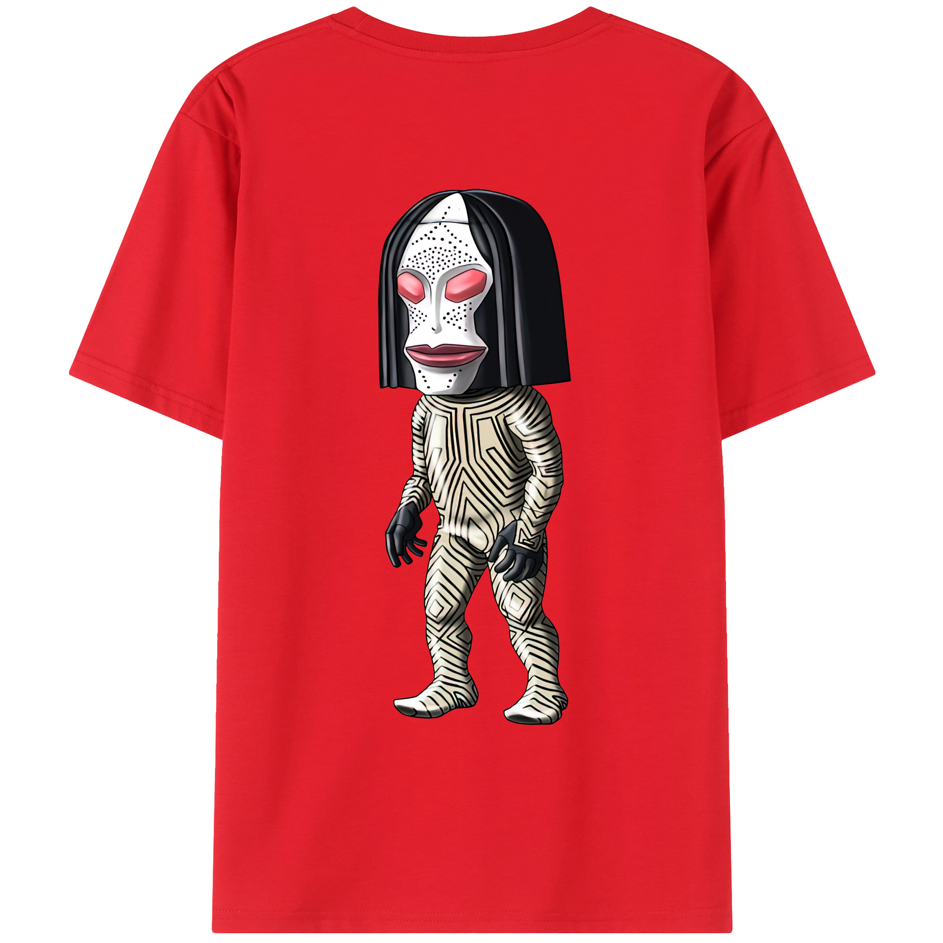 （画像用） ウルトラマン Ultraman 綿100％ メンズ半袖Tシャツ（バックプリント） 通気性