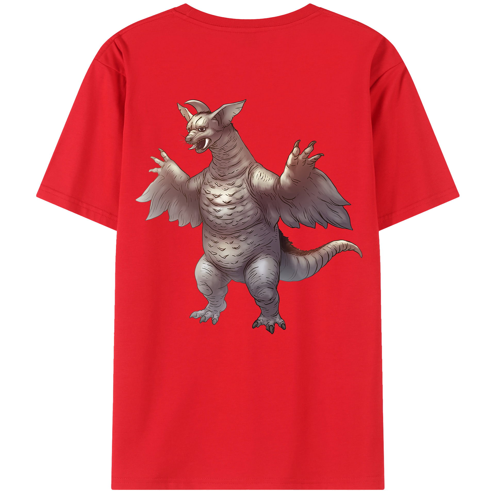 （画像用） ウルトラマン Ultraman 綿100％ メンズ半袖Tシャツ（バックプリント） 通気性