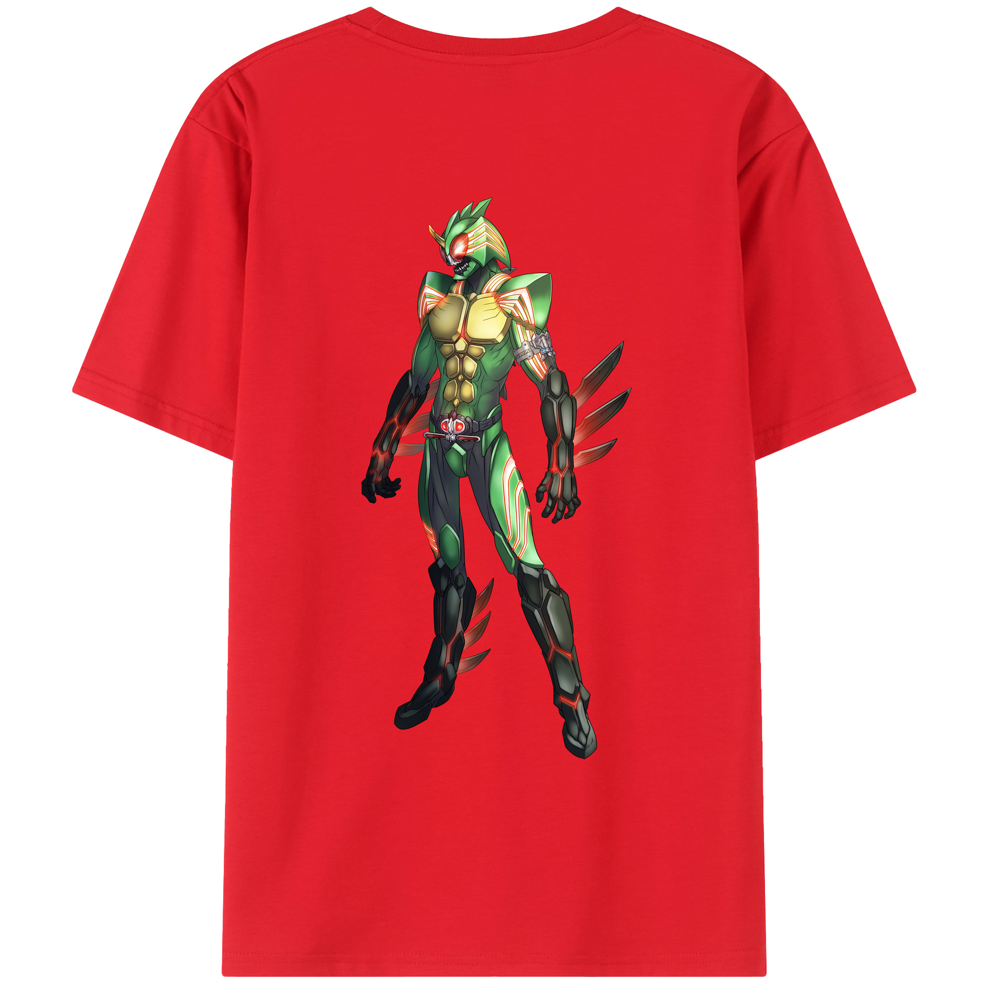 （画像用） ウルトラマン Ultraman 綿100％ メンズ半袖Tシャツ（バックプリント） 通気性