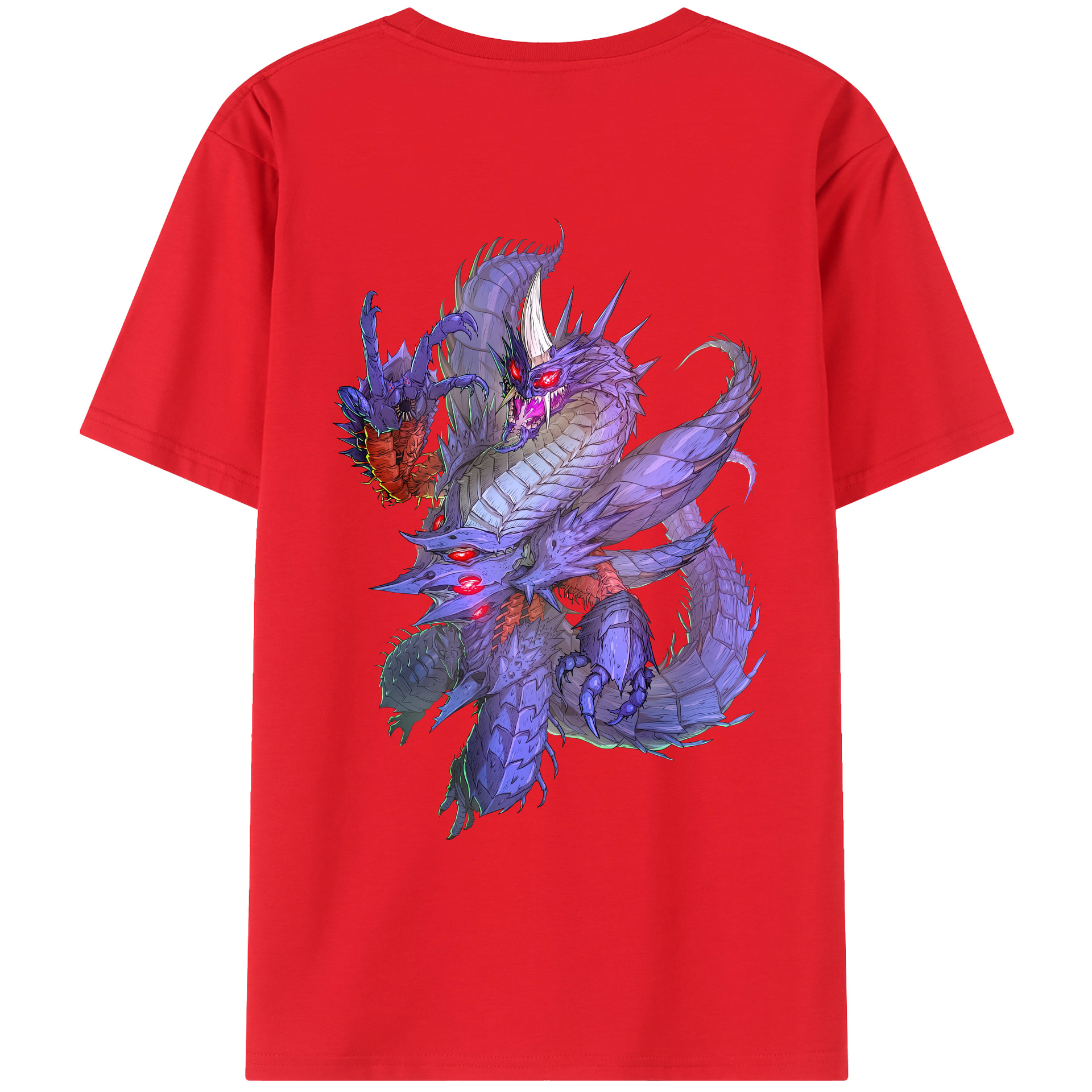 （画像用） ウルトラマン Ultraman 綿100％ メンズ半袖Tシャツ（バックプリント） 通気性