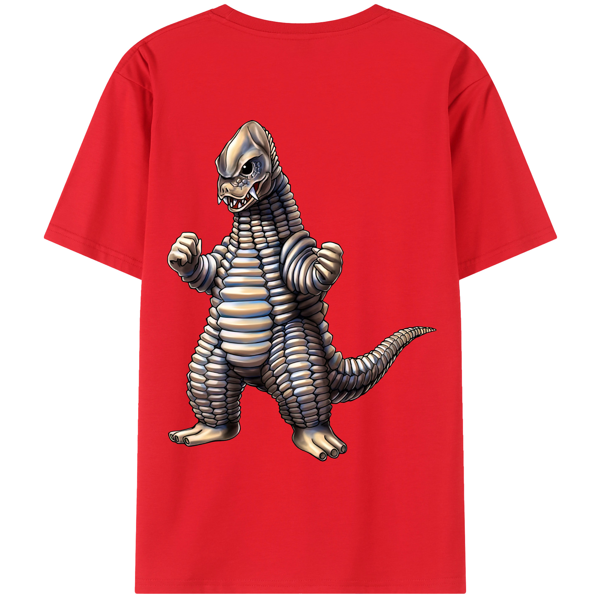 （画像用） ウルトラマン Ultraman 綿100％ メンズ半袖Tシャツ（バックプリント） 通気性