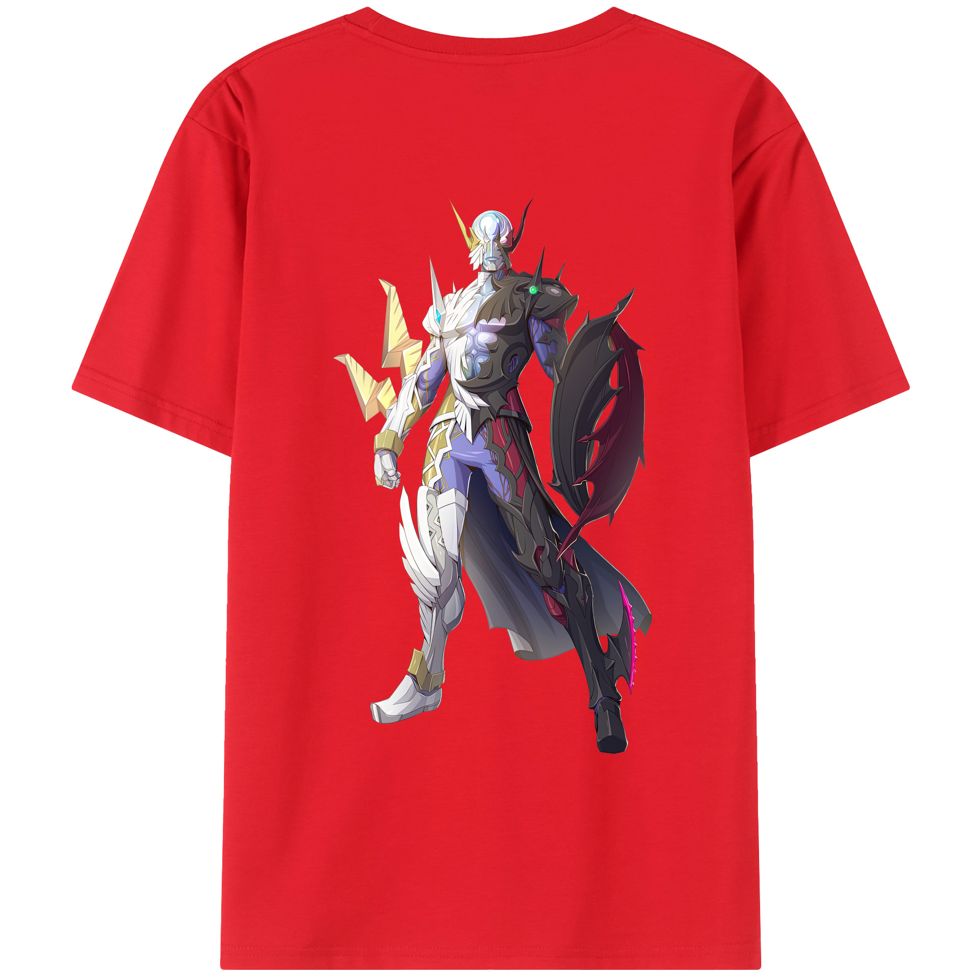 （画像用） ウルトラマン Ultraman 綿100％ メンズ半袖Tシャツ（バックプリント） 通気性
