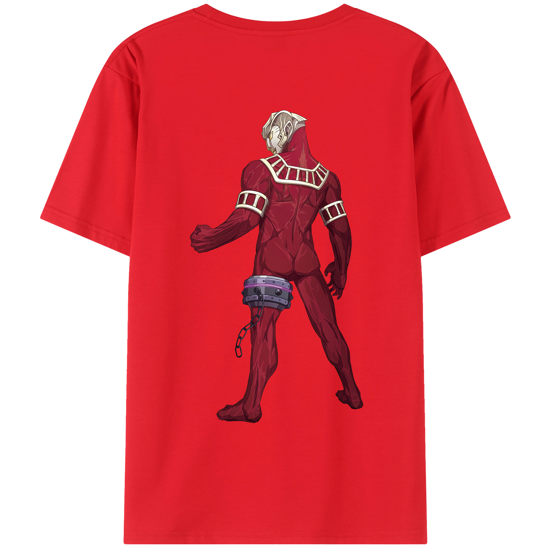 （画像用） ウルトラマン Ultraman 綿100％ メンズ半袖Tシャツ（バックプリント） 通気性