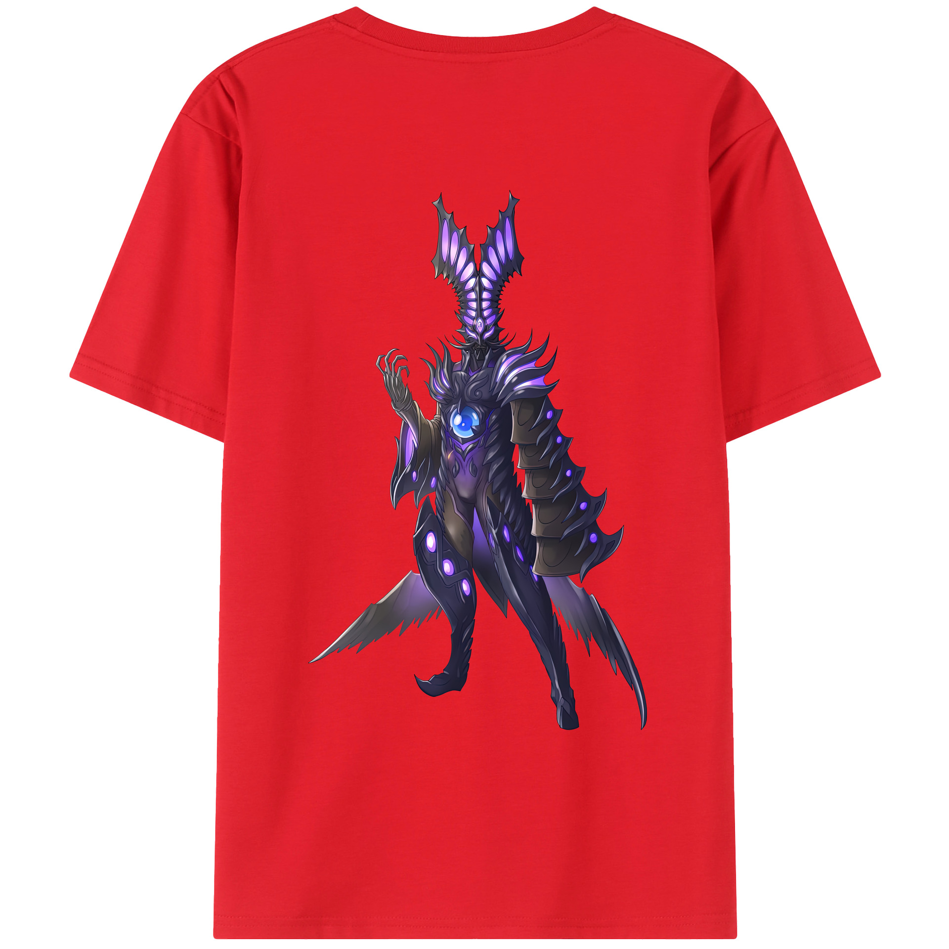 （画像用） ウルトラマン Ultraman 綿100％ メンズ半袖Tシャツ（バックプリント） 通気性