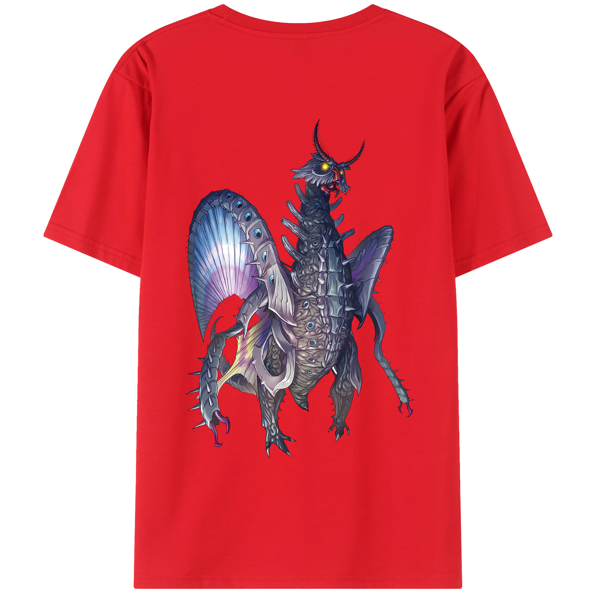 （画像用） ウルトラマン Ultraman 綿100％ メンズ半袖Tシャツ（バックプリント） 通気性