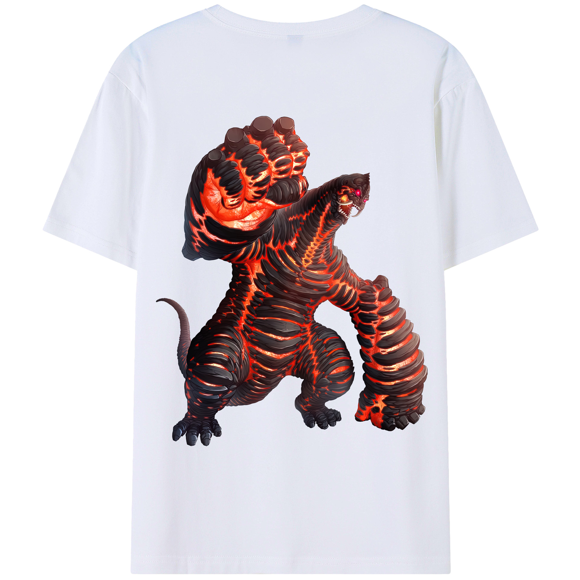 （画像用） ウルトラマン Ultraman 綿100％ メンズ半袖Tシャツ（バックプリント） 通気性