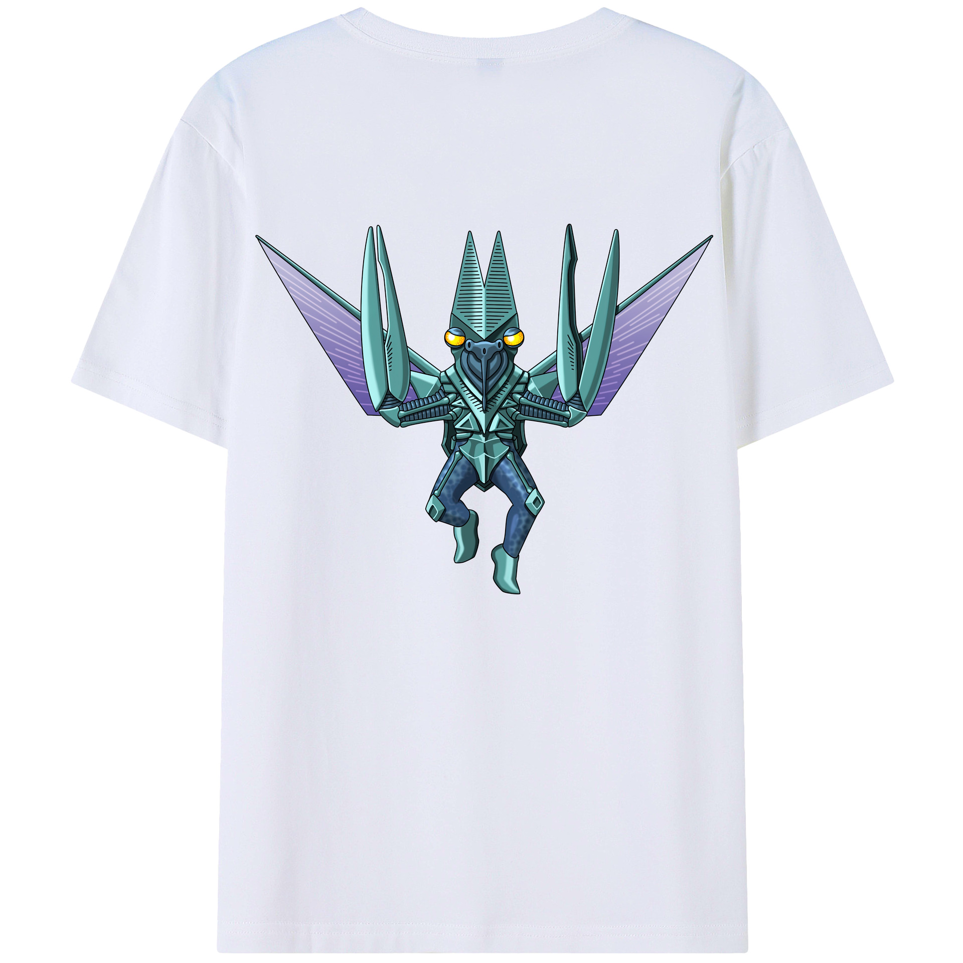 （画像用） ウルトラマン Ultraman 綿100％ メンズ半袖Tシャツ（バックプリント） 通気性
