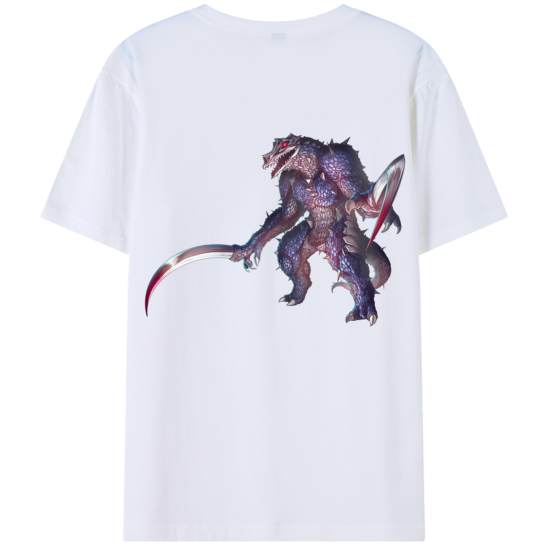 （画像用） ウルトラマン Ultraman 綿100％ メンズ半袖Tシャツ（バックプリント） 通気性
