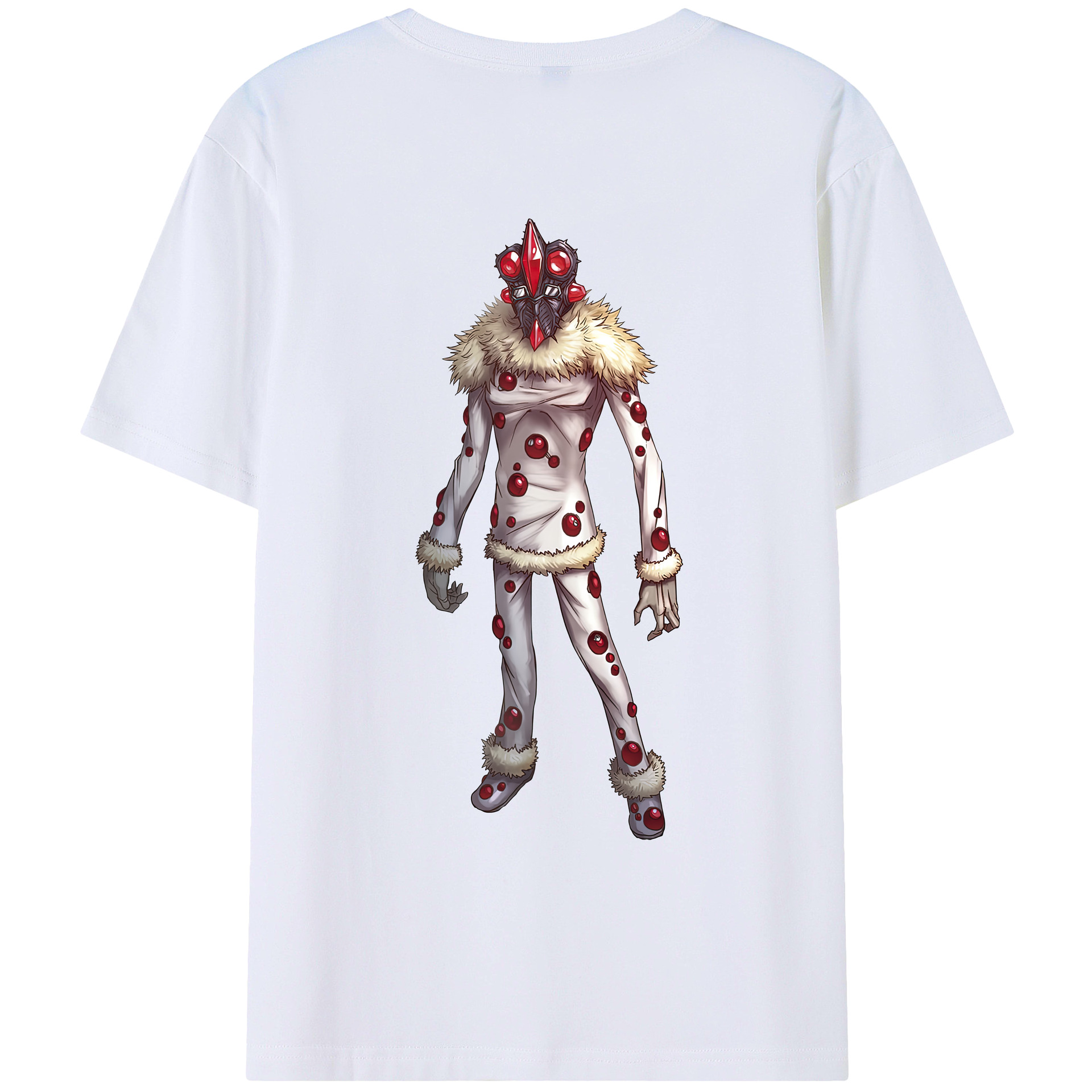 （画像用） ウルトラマン Ultraman 綿100％ メンズ半袖Tシャツ（バックプリント） 通気性