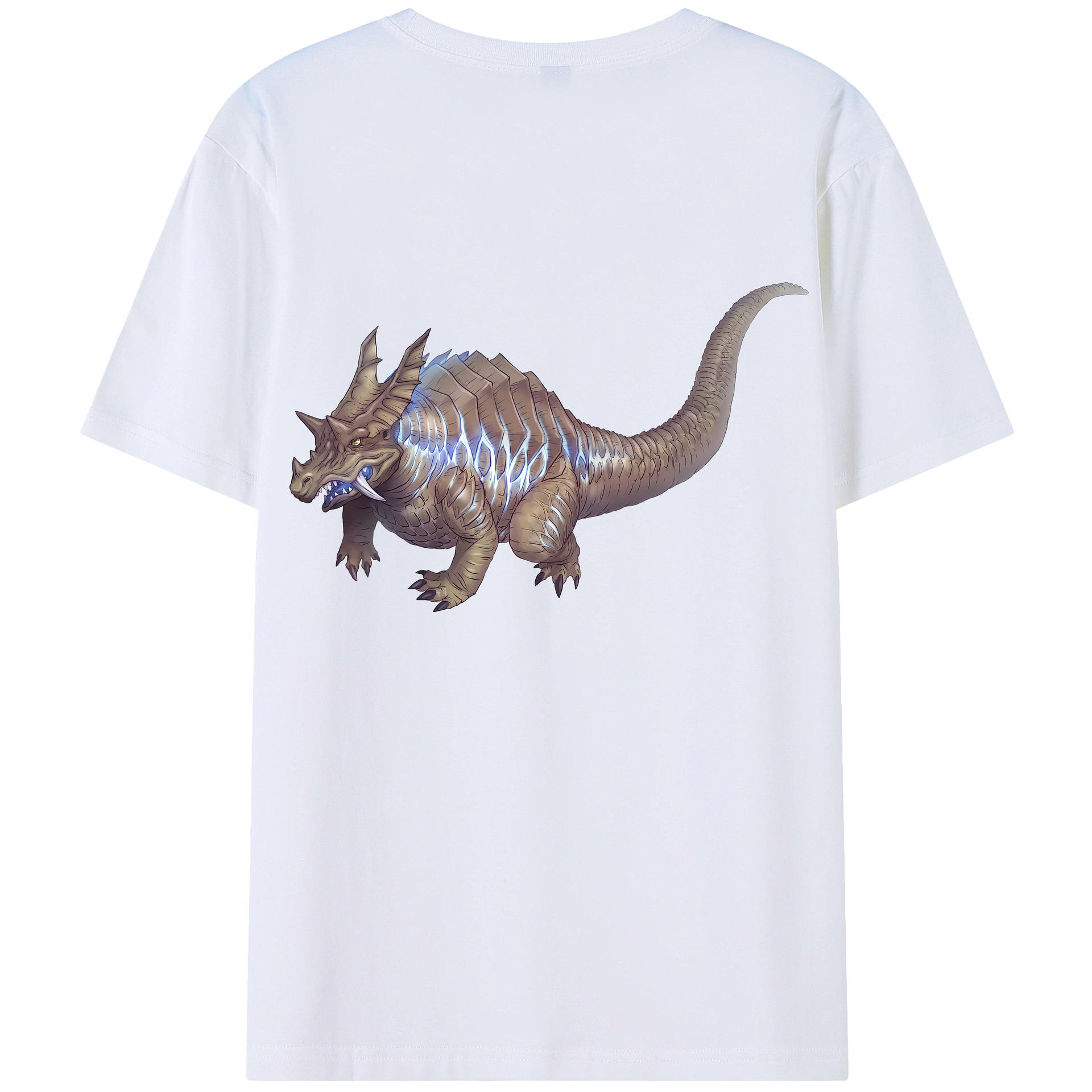 （画像用） ウルトラマン Ultraman 綿100％ メンズ半袖Tシャツ（バックプリント） 通気性