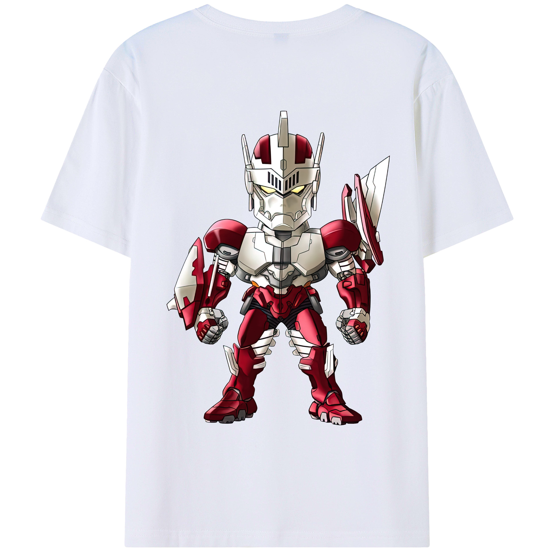 （画像用） ウルトラマン Ultraman 綿100％ メンズ半袖Tシャツ（バックプリント） 通気性