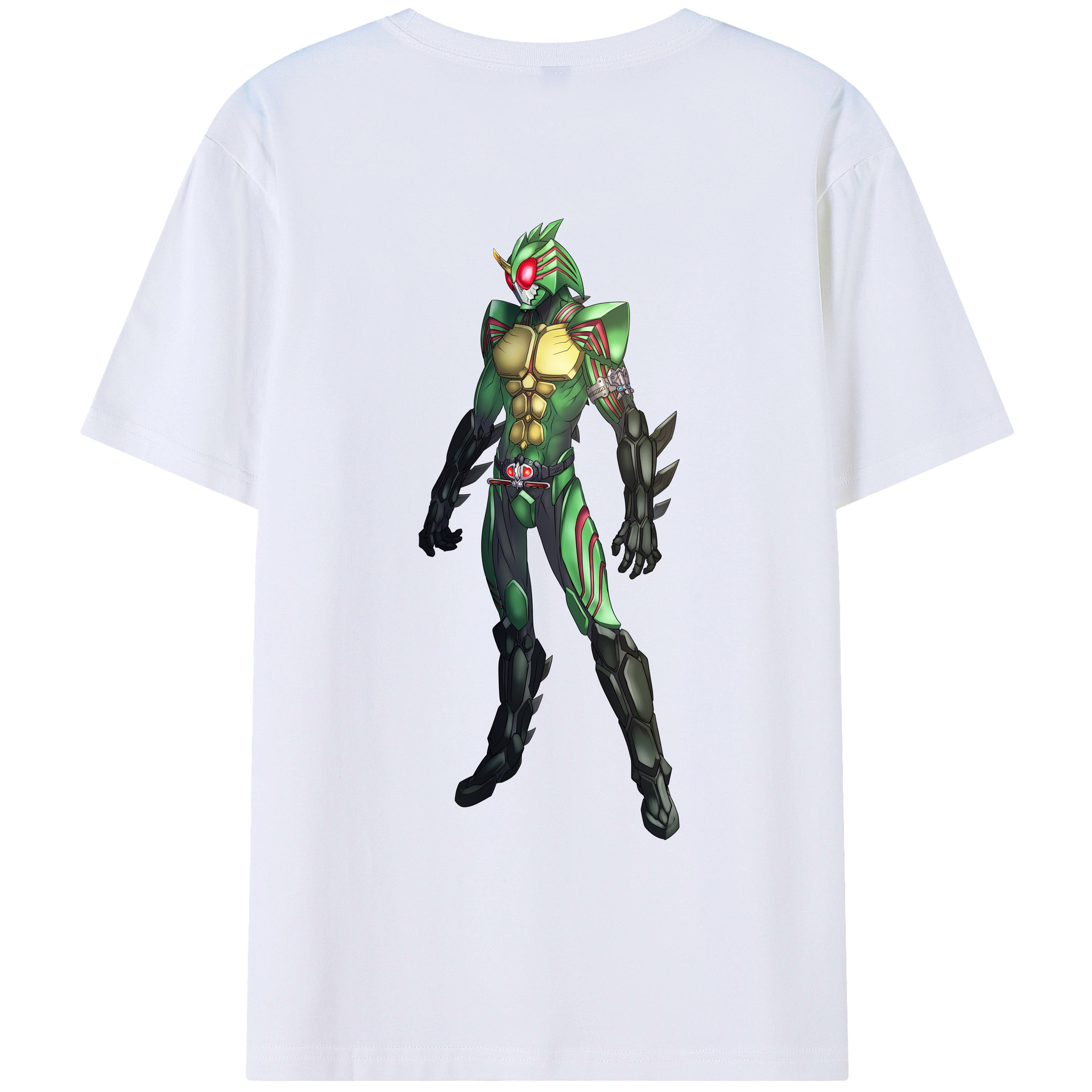 （画像用） ウルトラマン Ultraman 綿100％ メンズ半袖Tシャツ（バックプリント） 通気性