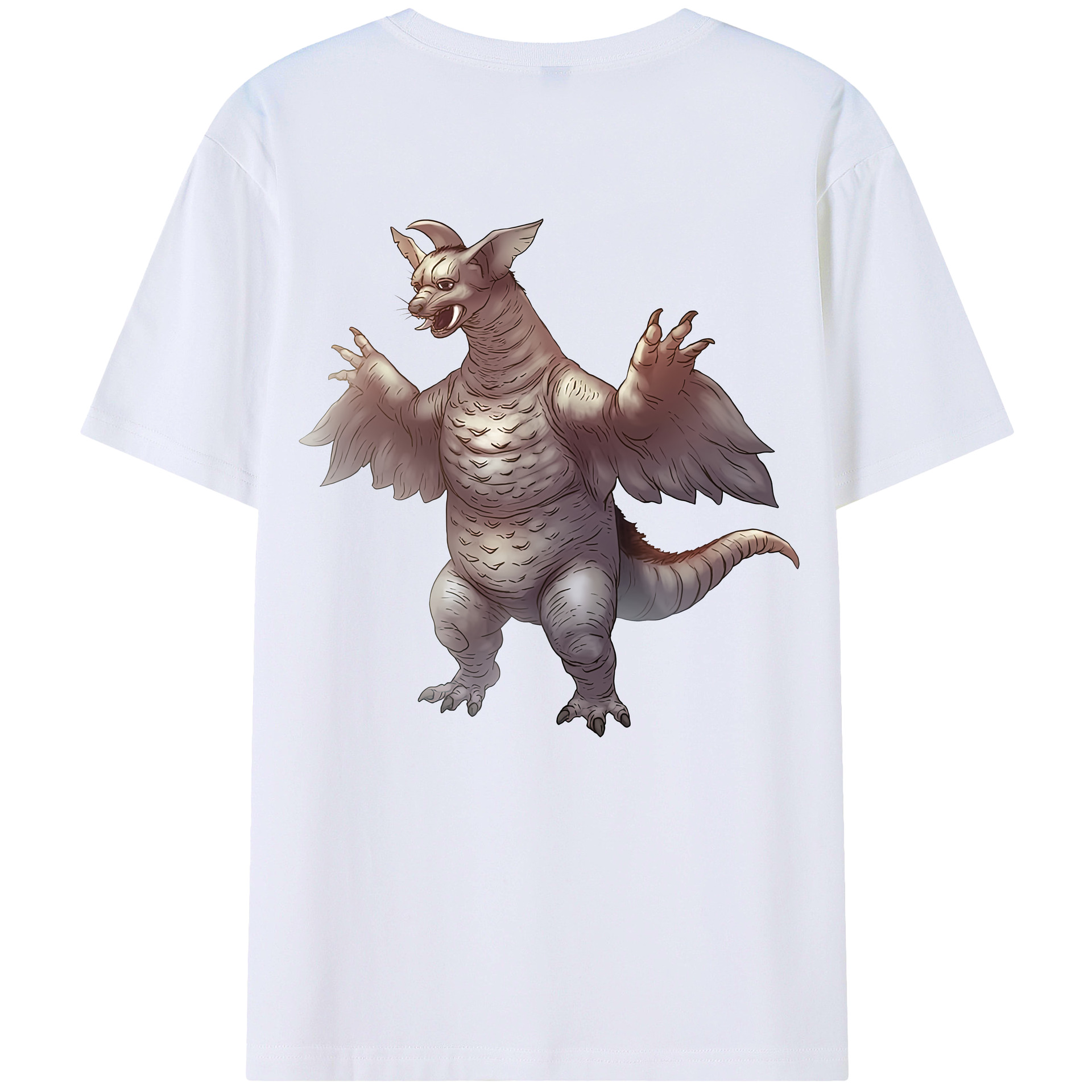（画像用） ウルトラマン Ultraman 綿100％ メンズ半袖Tシャツ（バックプリント） 通気性