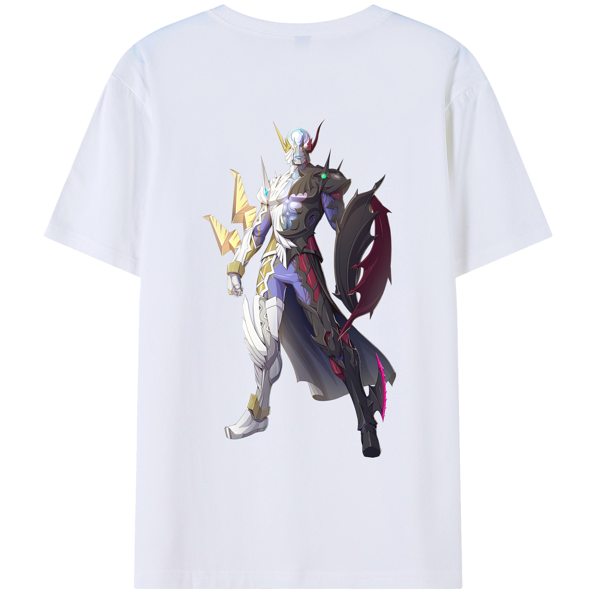 （画像用） ウルトラマン Ultraman 綿100％ メンズ半袖Tシャツ（バックプリント） 通気性