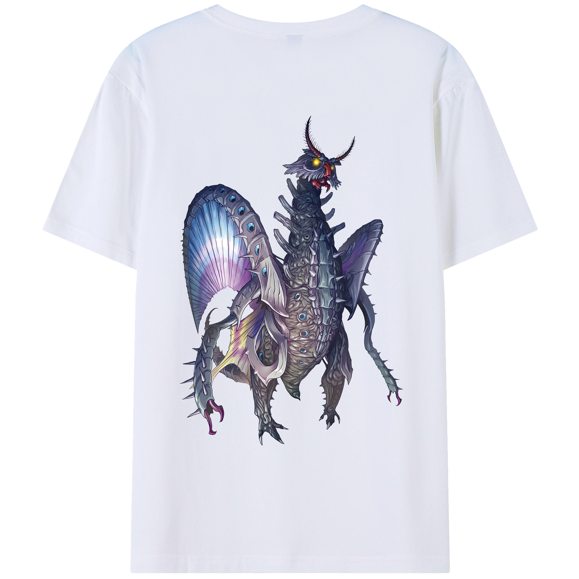 （画像用） ウルトラマン Ultraman 綿100％ メンズ半袖Tシャツ（バックプリント） 通気性