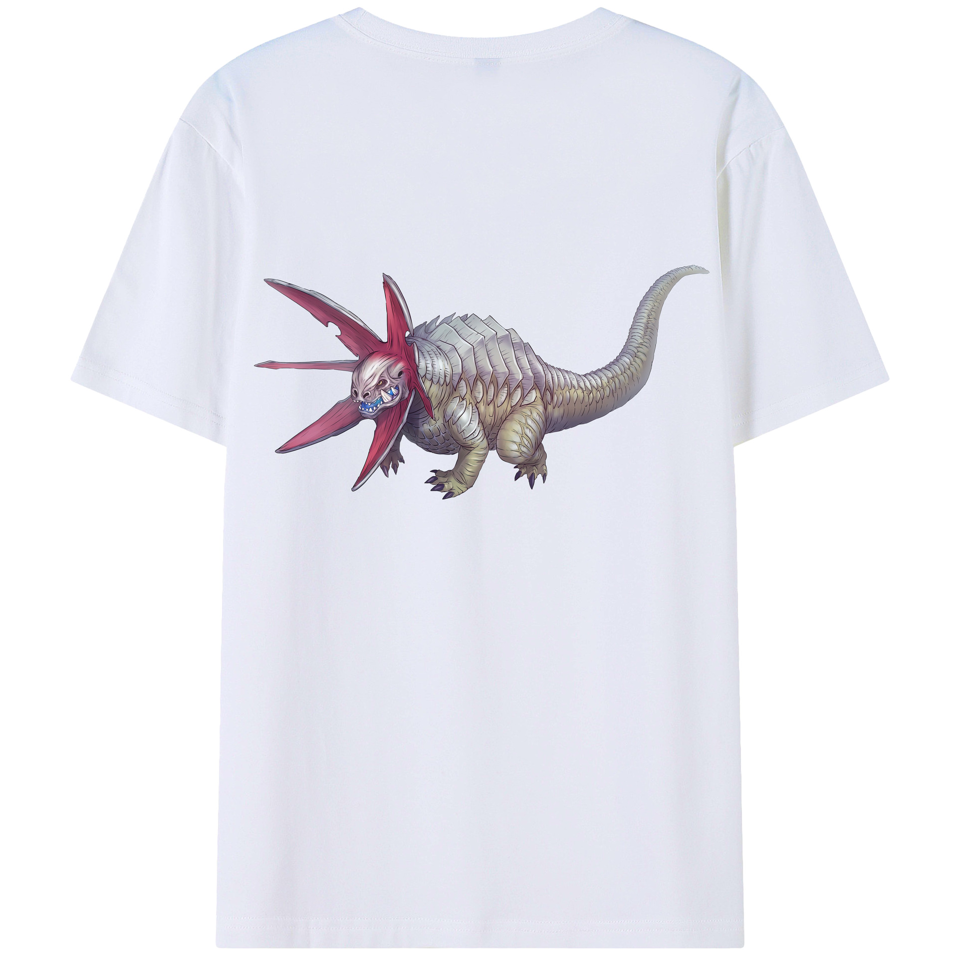 （画像用） ウルトラマン Ultraman 綿100％ メンズ半袖Tシャツ（バックプリント） 通気性
