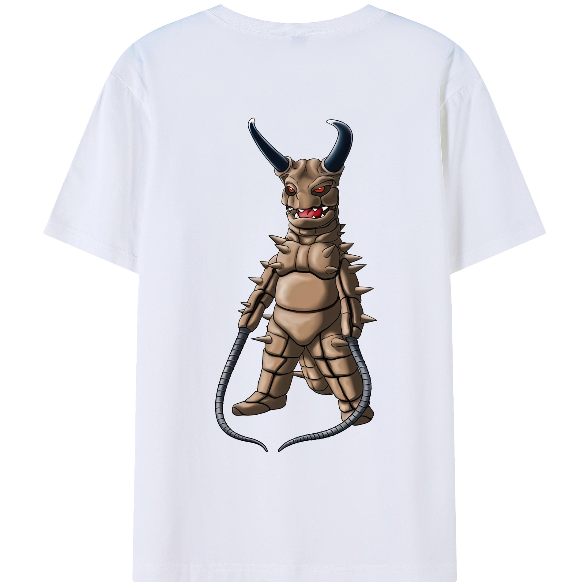 （画像用） ウルトラマン Ultraman 綿100％ メンズ半袖Tシャツ（バックプリント） 通気性